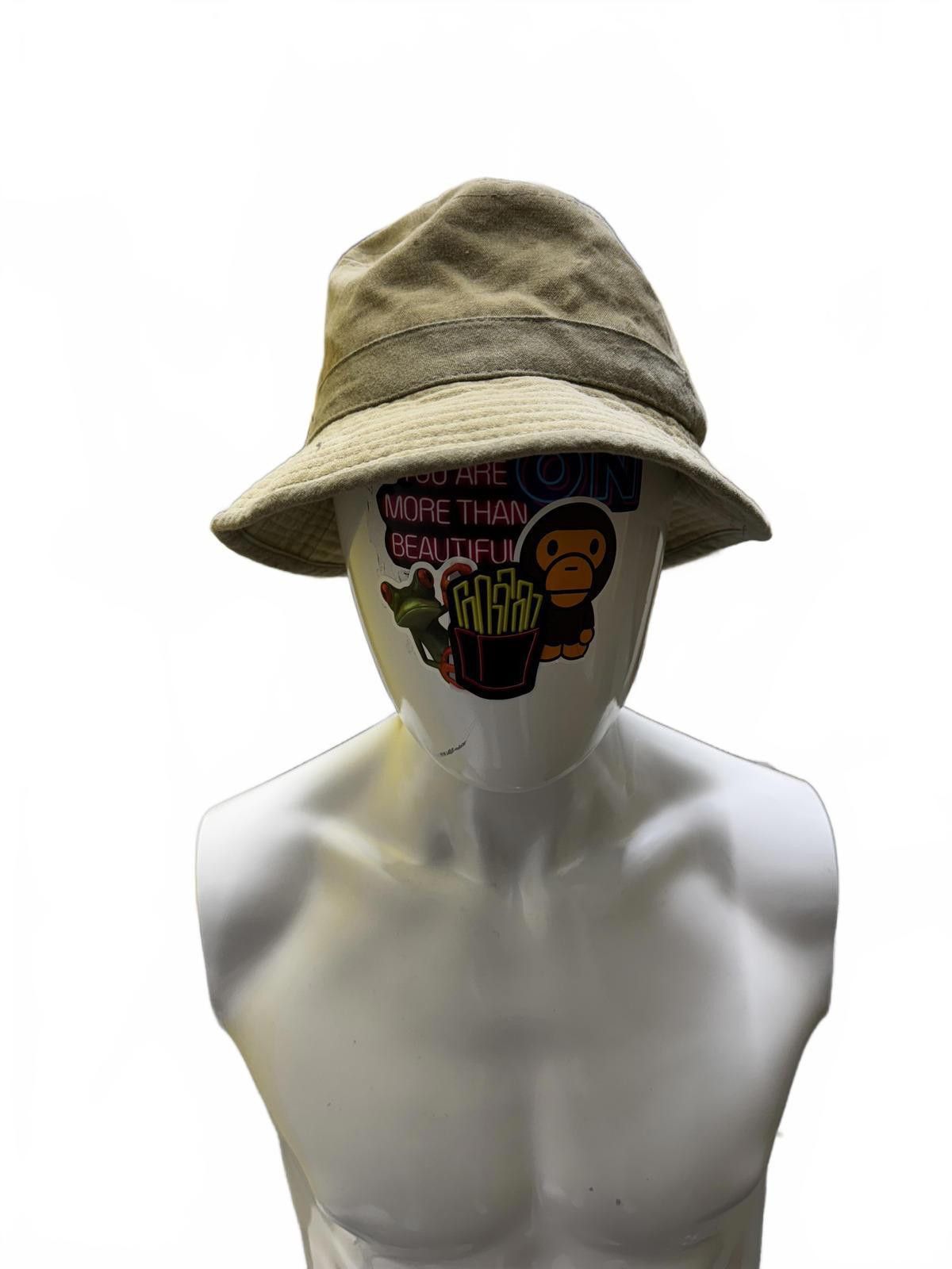 The Unbranded Brand Beige Cotton Bucket Hat for Men Size ONE SIZE - 2 Thumbnail