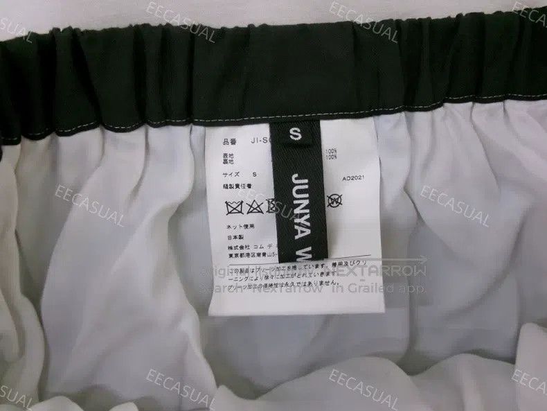 Junya Watanabe Junya Watanabe size S Black and grey all-printed pleated h Size 23" - 6 Thumbnail
