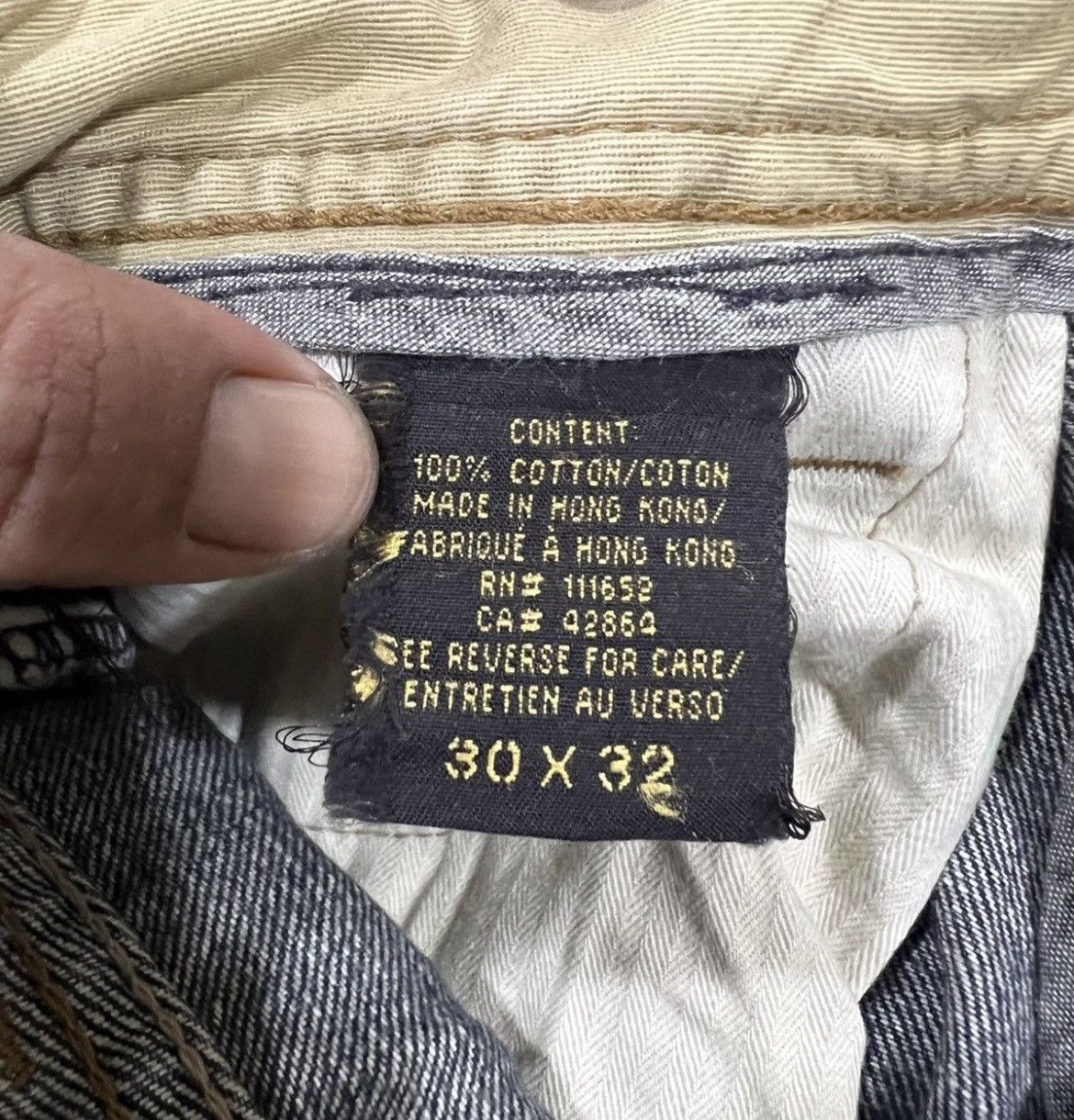 Z Brand 🔥Vintage Z Brand Distressed Denim Size US 31 - 18 Thumbnail