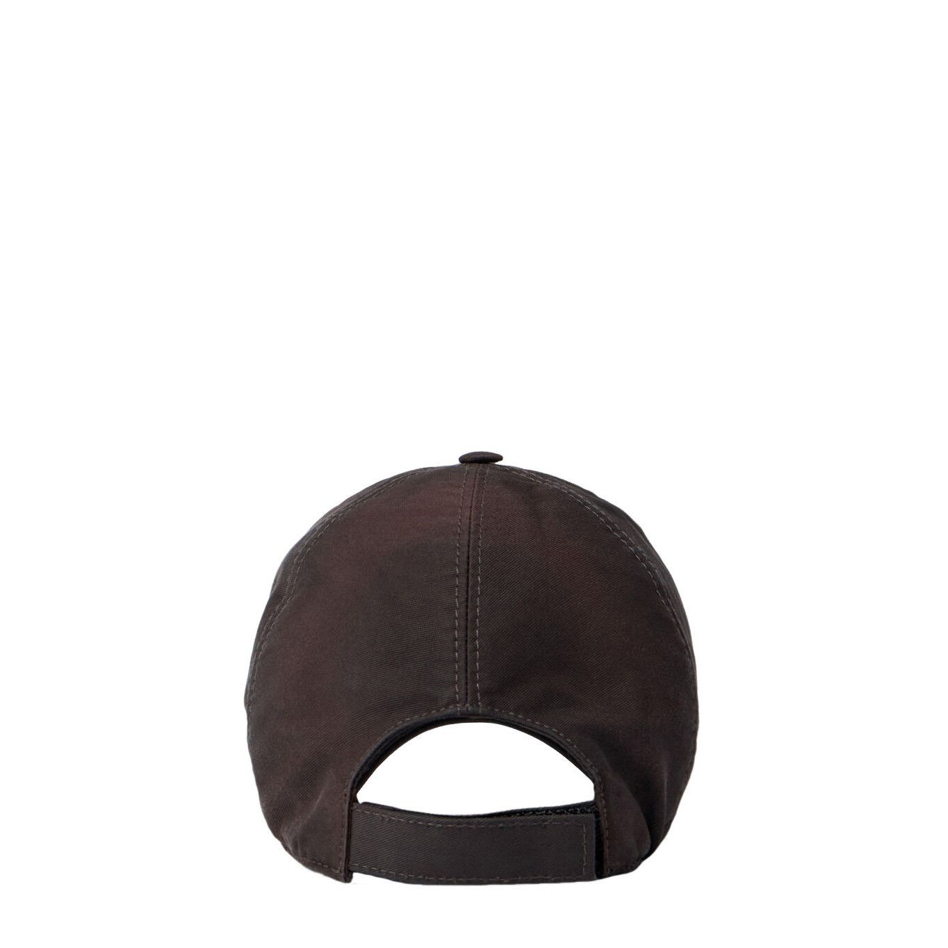 Prada PRADA Ebony Cotton Baseball Cap New And Authentic (Men's Siz Size ONE SIZE - 3 Thumbnail