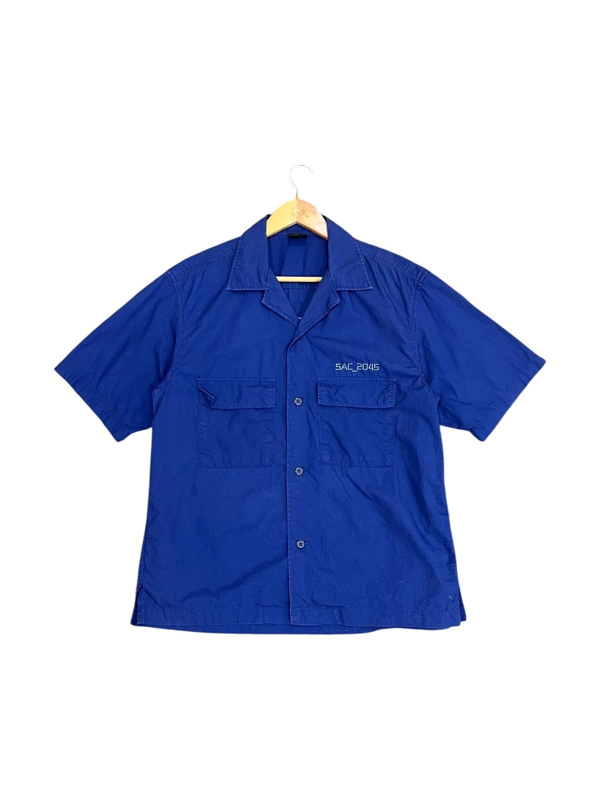 Ghost in the shell SAC_2045 x GU Double Pocket Shirt