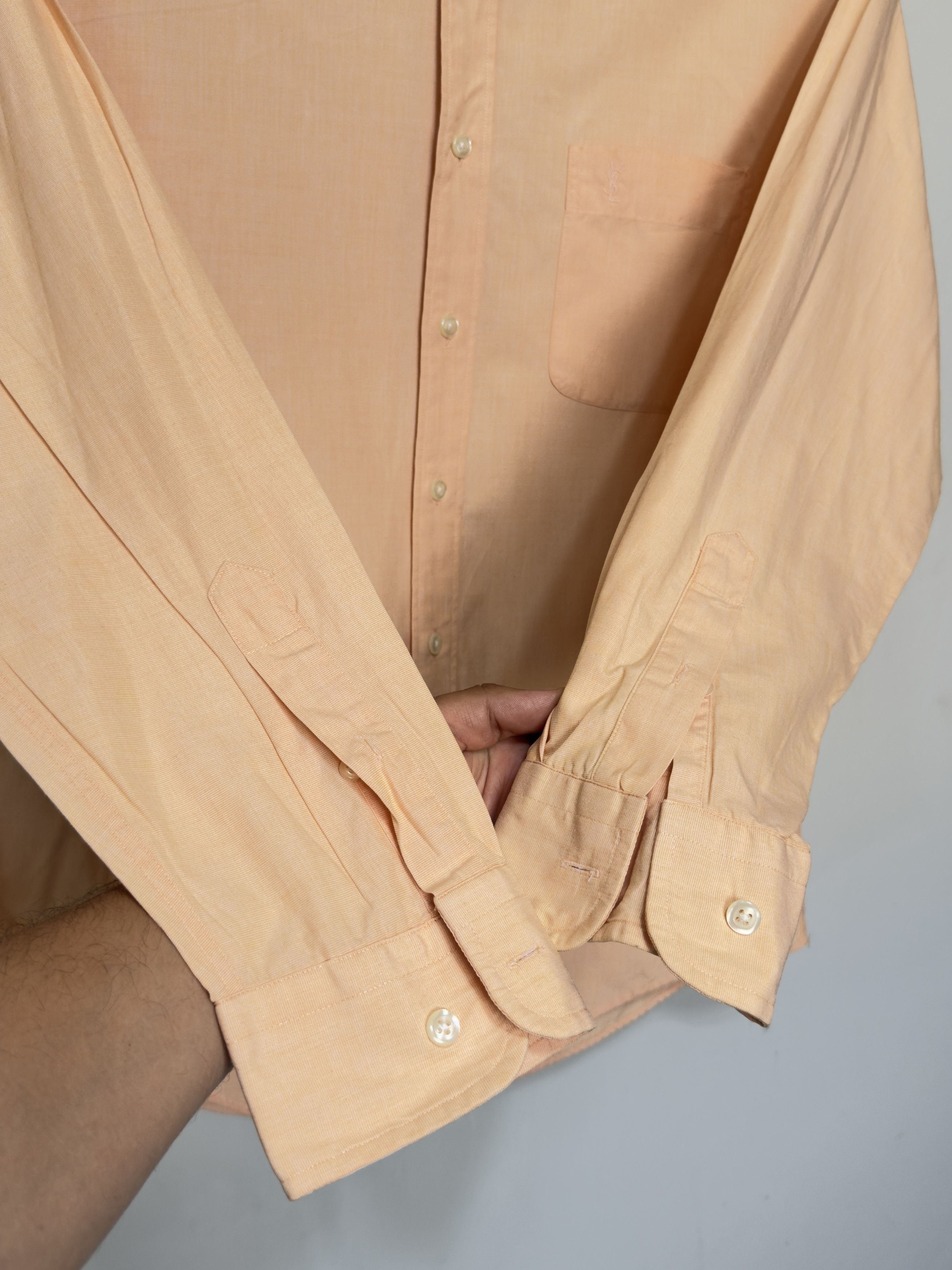 Yves Saint Laurent 🔥 ysl orange shirt Yves Saint Laurent size M Size US M / EU 48-50 / 2 - 4 Thumbnail