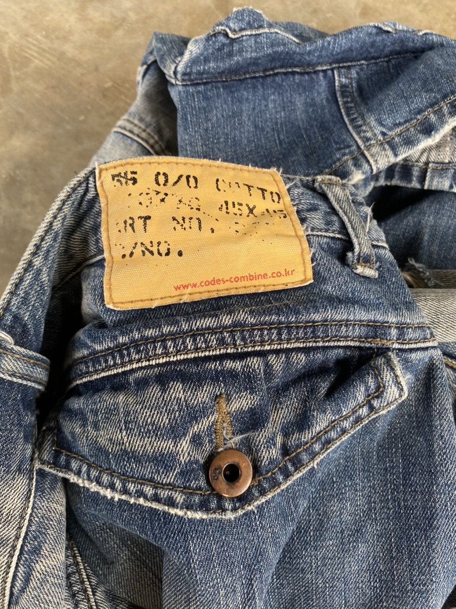 14th Addiction × If Six Was Nine × Japanese Brand Distress Codes Combine Pants Denim like if6was9 Size US 30 / EU 46 - 8 Thumbnail