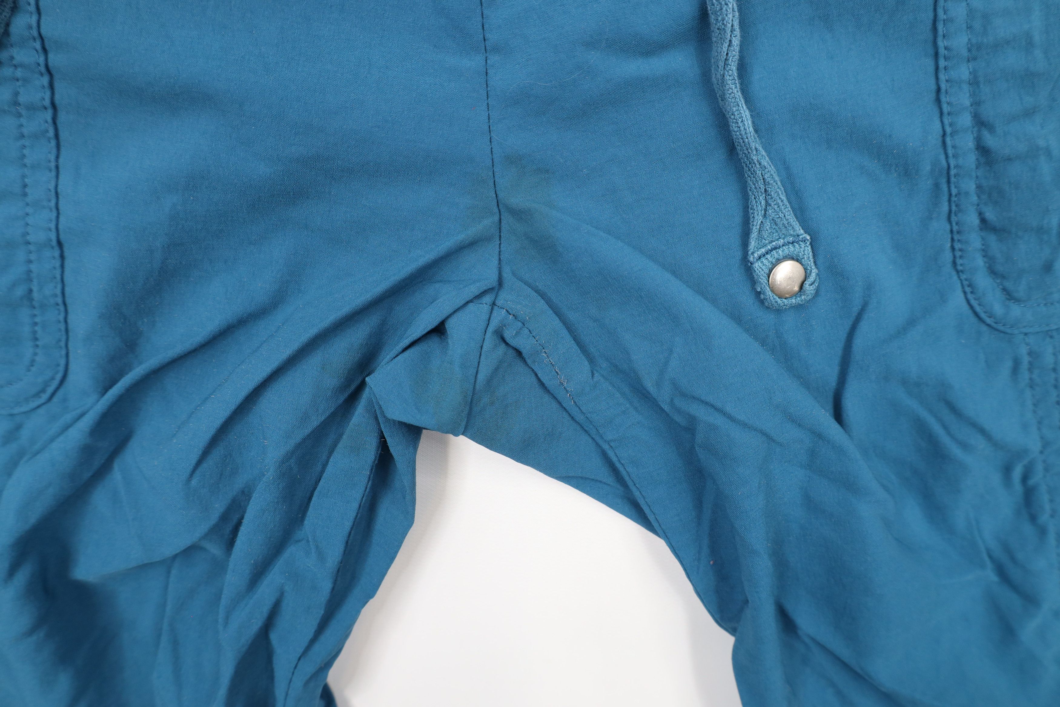 Prana × Vintage prAna Breathe Stretch Outdoor Hiking Capris Shorts Blue Size 34" / US 12 / IT 48 - 5 Thumbnail
