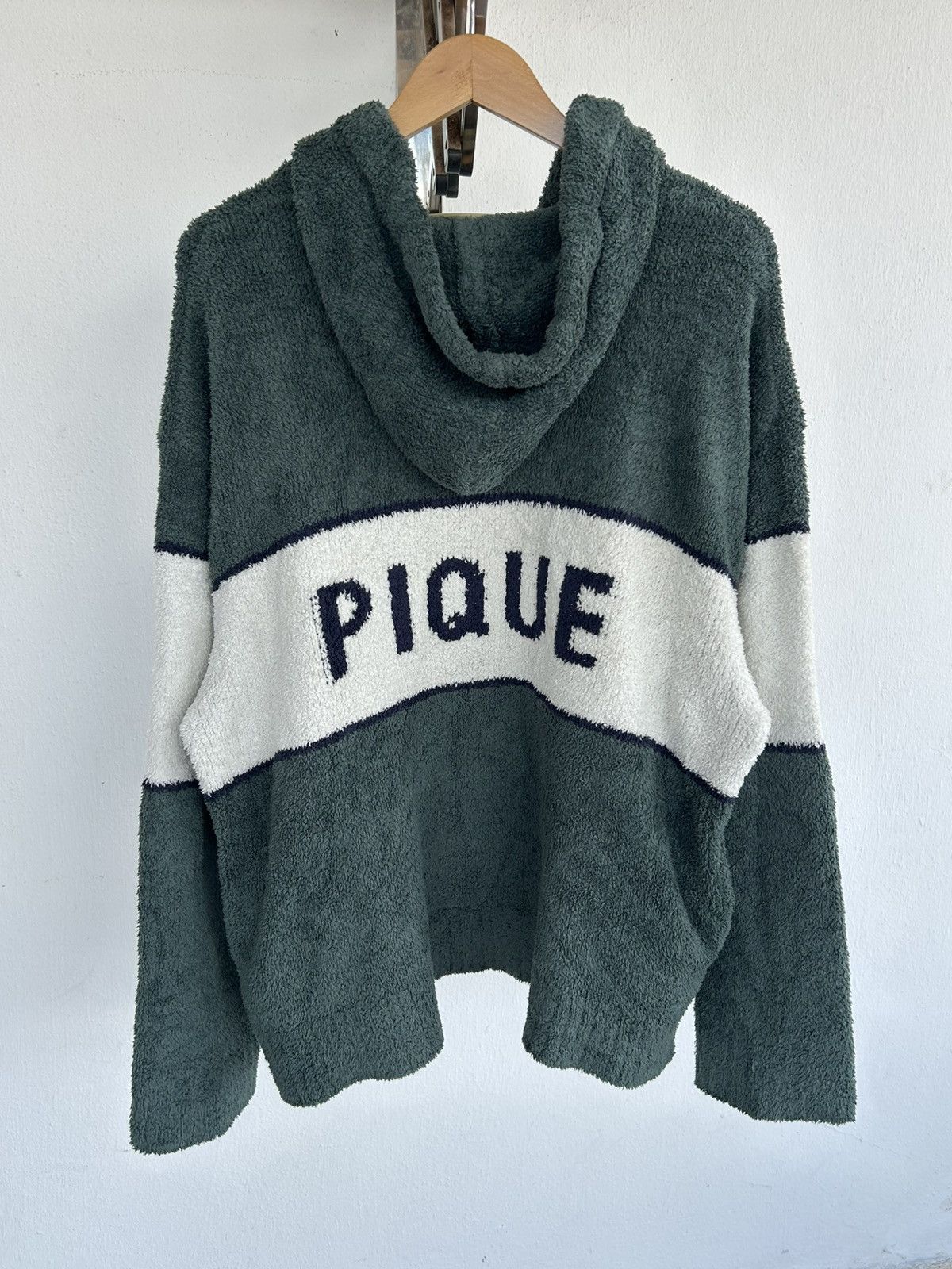 Japanese Brand Gelato Pique Homme Japan Vintage Hoodie Spellout Green Size US XL / EU 56 / 4 - 2 Thumbnail