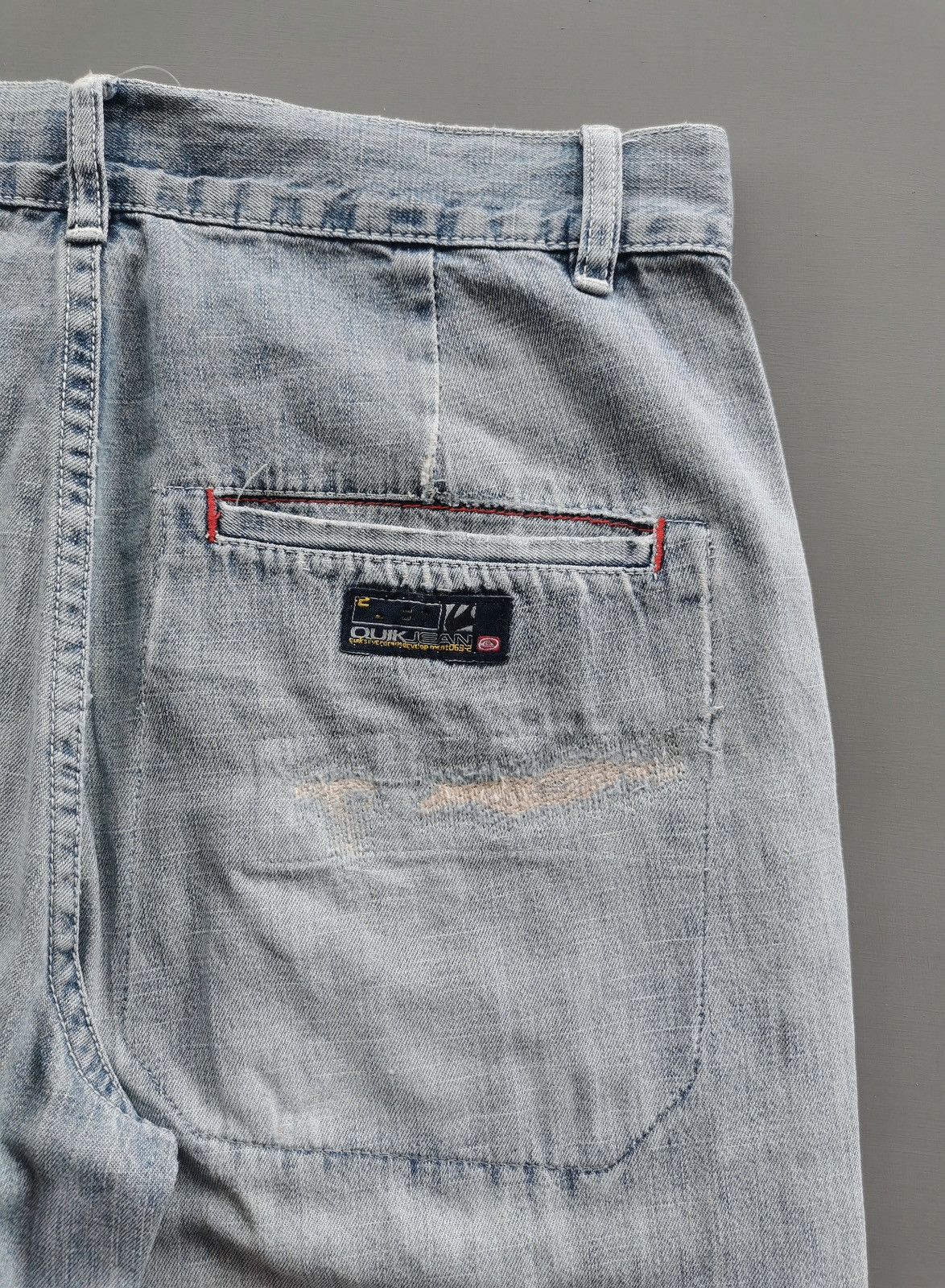 Quiksilver Vintage Quiksilver AFS Quikjean Denim Jeans Size US 30 / EU 46 - 6 Thumbnail
