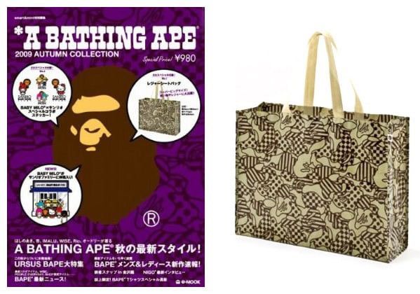 Bape AW09 Cookie Camo Tote Size ONE SIZE - 3 Thumbnail