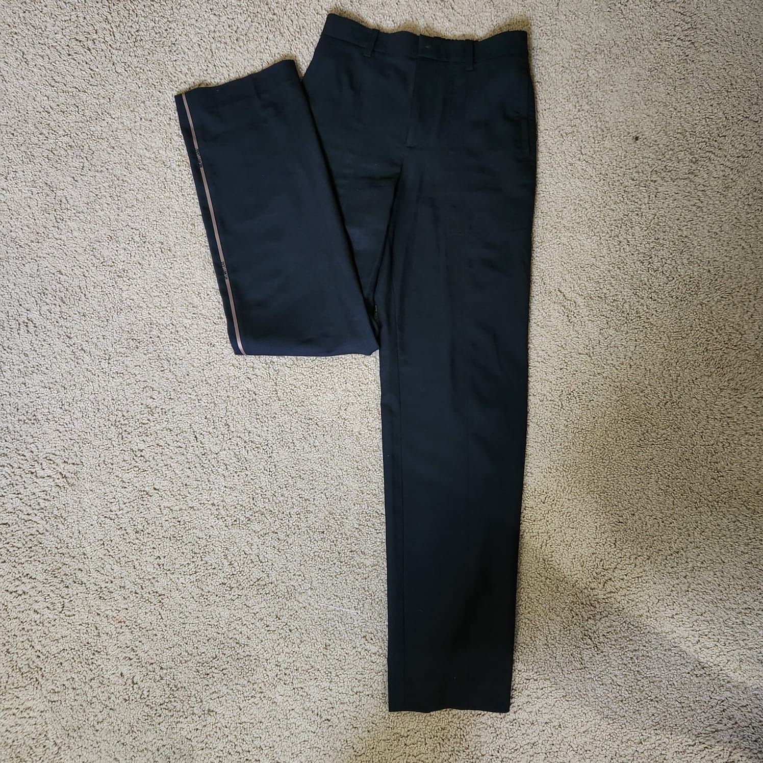 Designer × Helmut Lang Helmut Lang formal pants with elastic wasitband Size US 30 / EU 46 - 1 Thumbnail