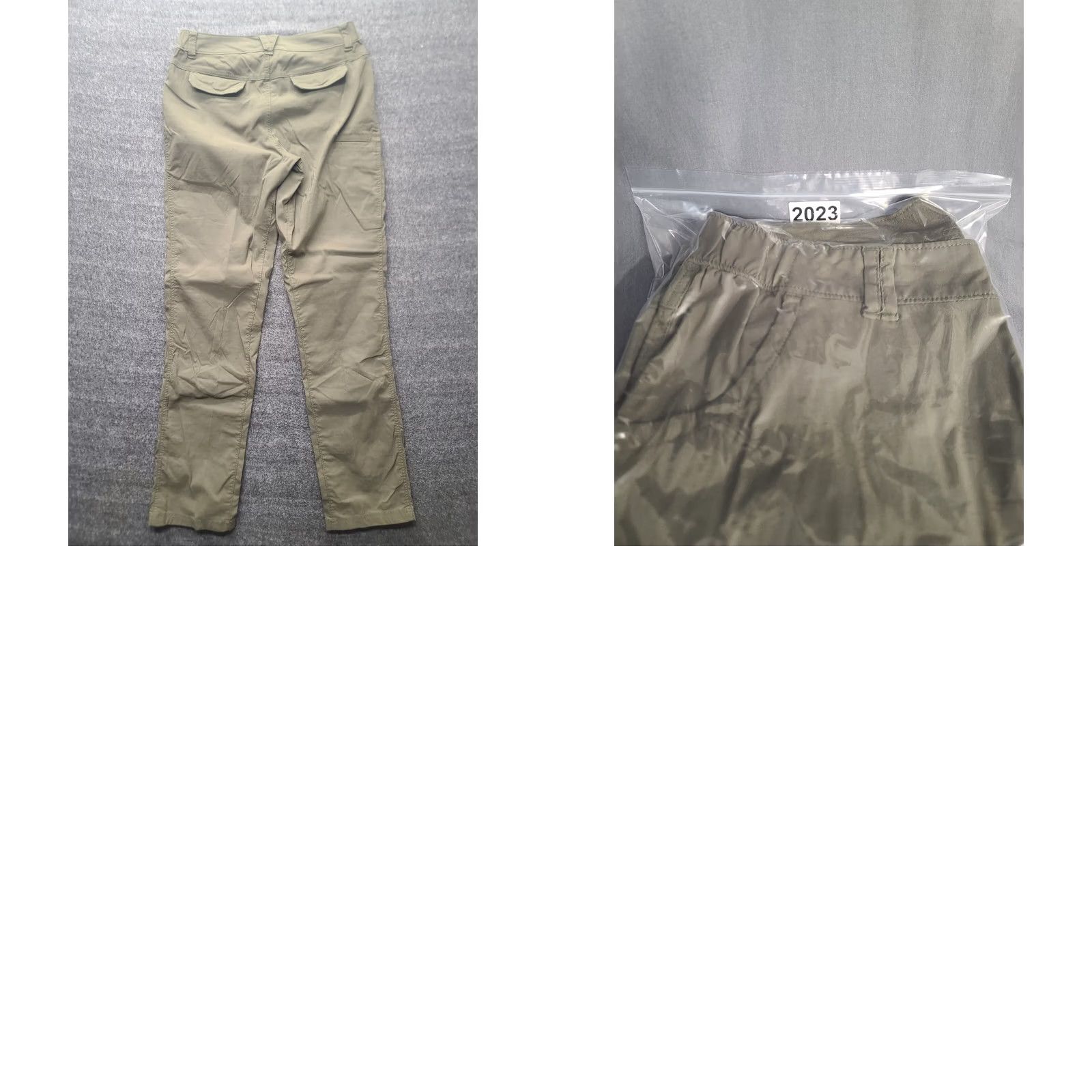 Vintage Duluth Trading Pants Womens 8x35 Dry on the Fly Regular Fit Slim Leg Outdoors Size 24" / US 00 / IT 34 - 9 Thumbnail