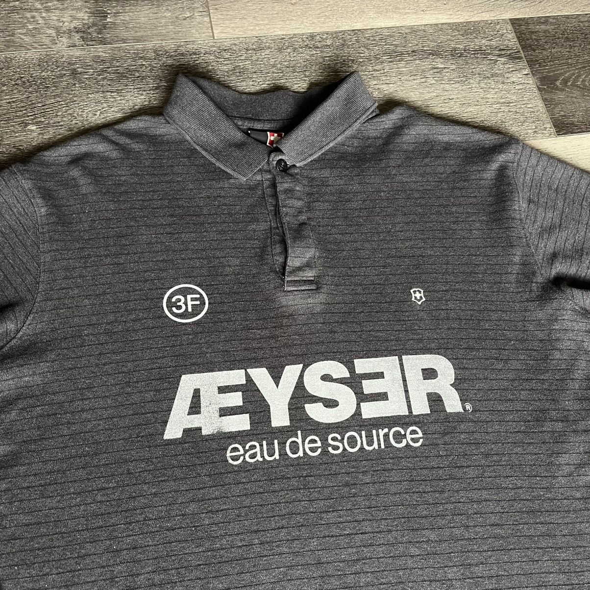 Vintage 3F ÆYSER eau de source Victorinox Buttoned Longsleeve Shirt Size US L / EU 52-54 / 3 - 3 Thumbnail