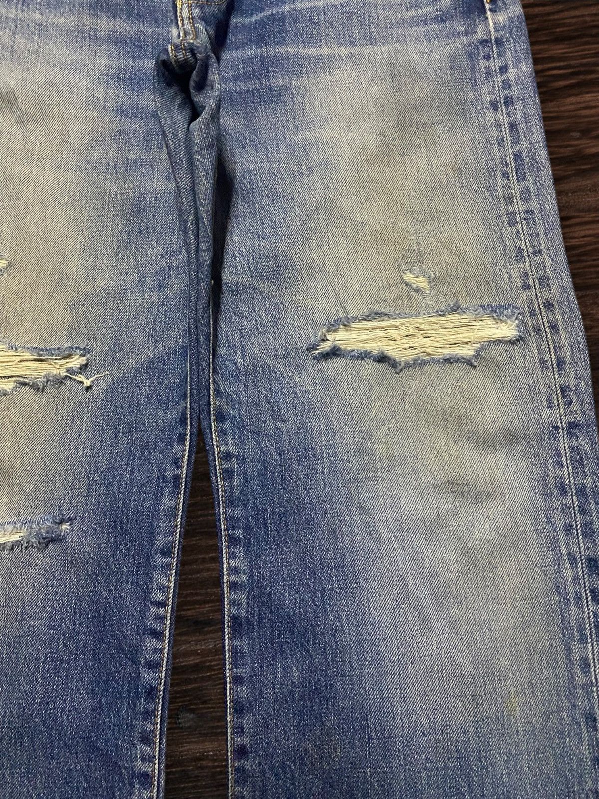 Warehouse Warehouse Mud Wash Selvedge Jeans Size US 32 / EU 48 - 8 Thumbnail