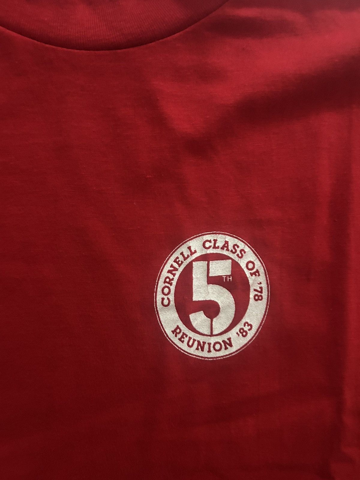 Vintage 80s Cornell Reunion T-Shirt Single Stitch Made in USA Size US M / EU 48-50 / 2 - 3 Thumbnail