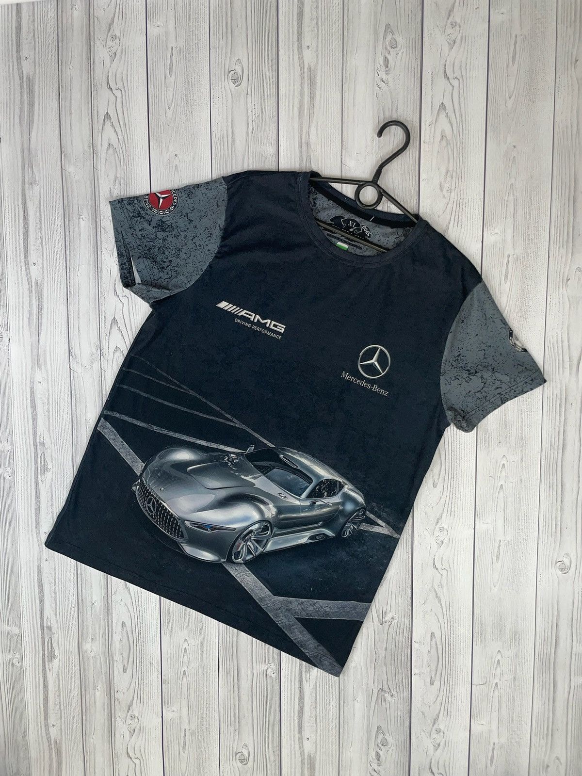 Mercedes-Benz Vintage Mercedes Benz racing tee AMG big logo rare size XL Size US XL / EU 56 / 4 - 1 Thumbnail