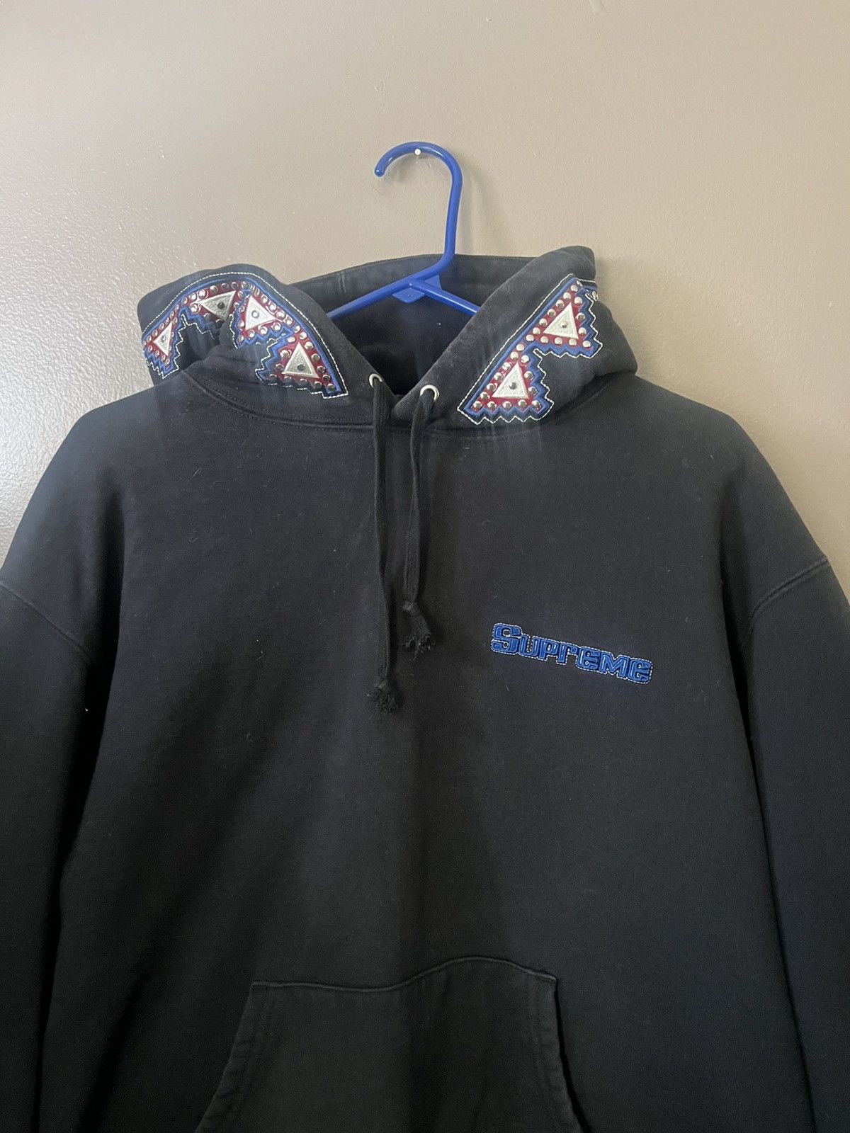 Supreme FW20 Studded Pharaoh Hoodie Size US M / EU 48-50 / 2 - 4 Thumbnail