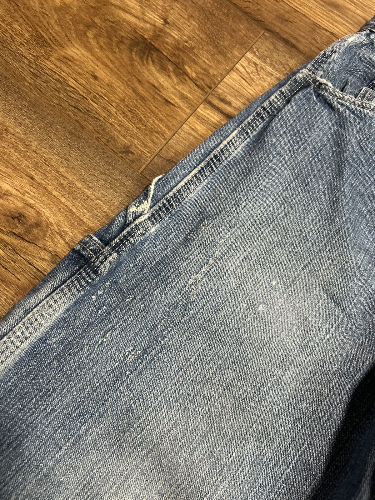 Carhartt × Dickies × Vintage Vintage Dickies baggy Distressed denim jeans Size US 36 / EU 52 - 8 Thumbnail