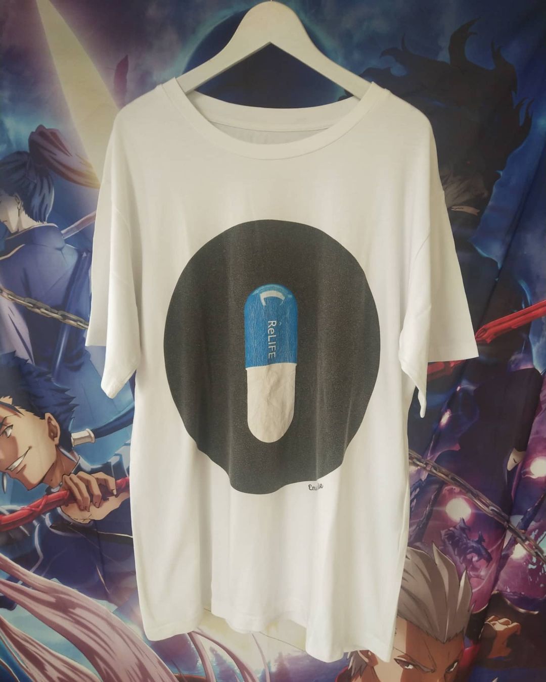 Anime × Japanese Brand Re:Life Capsule Art Anime Tees Size US XL / EU 56 / 4 - 1 Thumbnail
