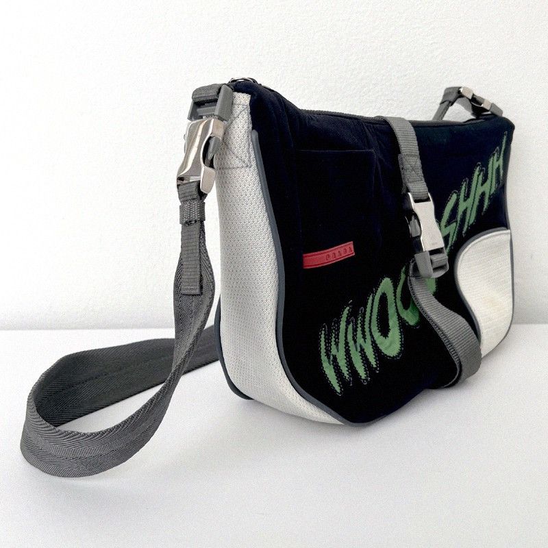 Prada Prada Sports woosh patch messenger bag Size ONE SIZE - 5 Thumbnail