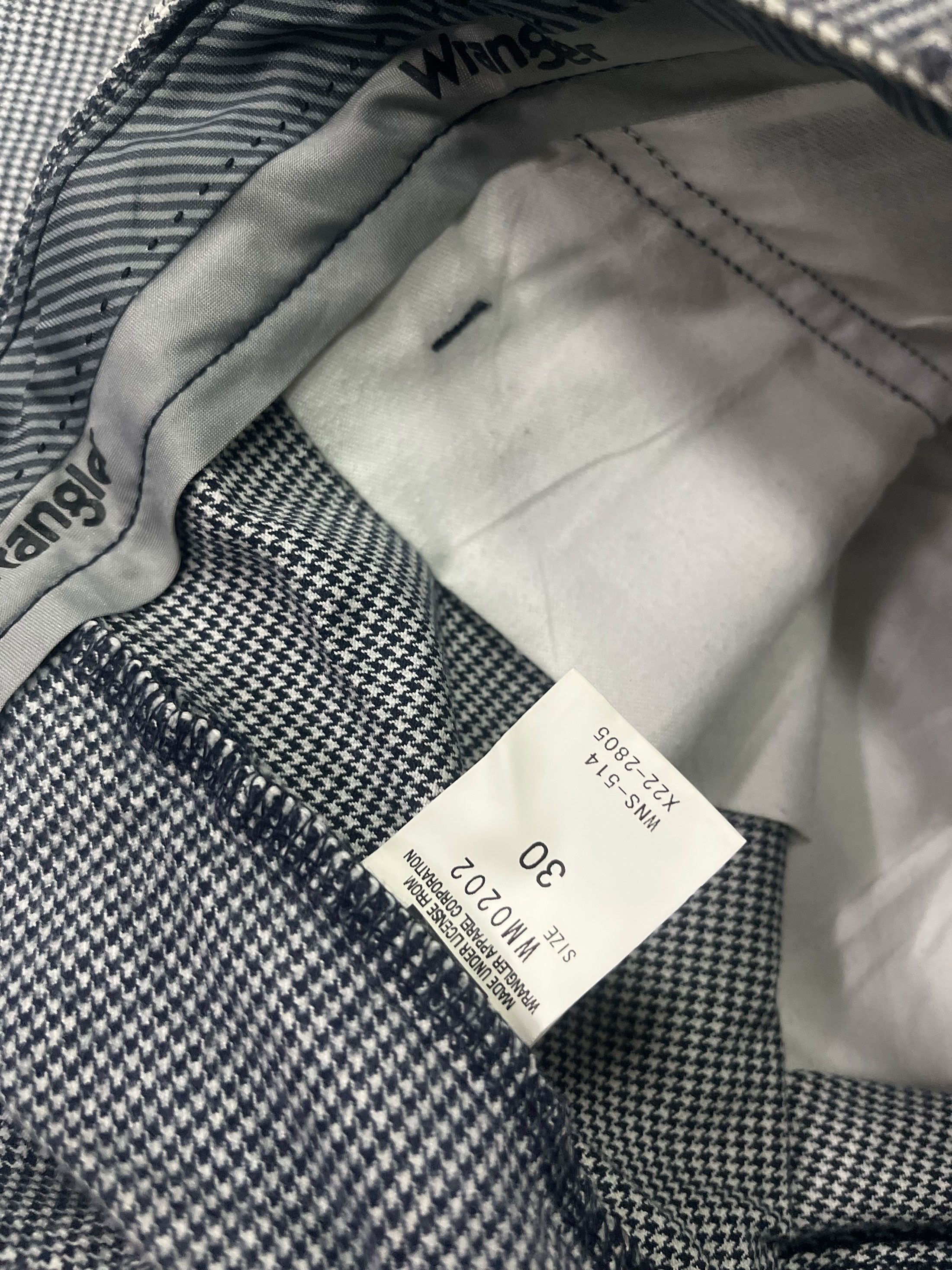 Wrangler Wrangler Japan Houndstooth Trouser Size US 32 / EU 48 - 3 Thumbnail