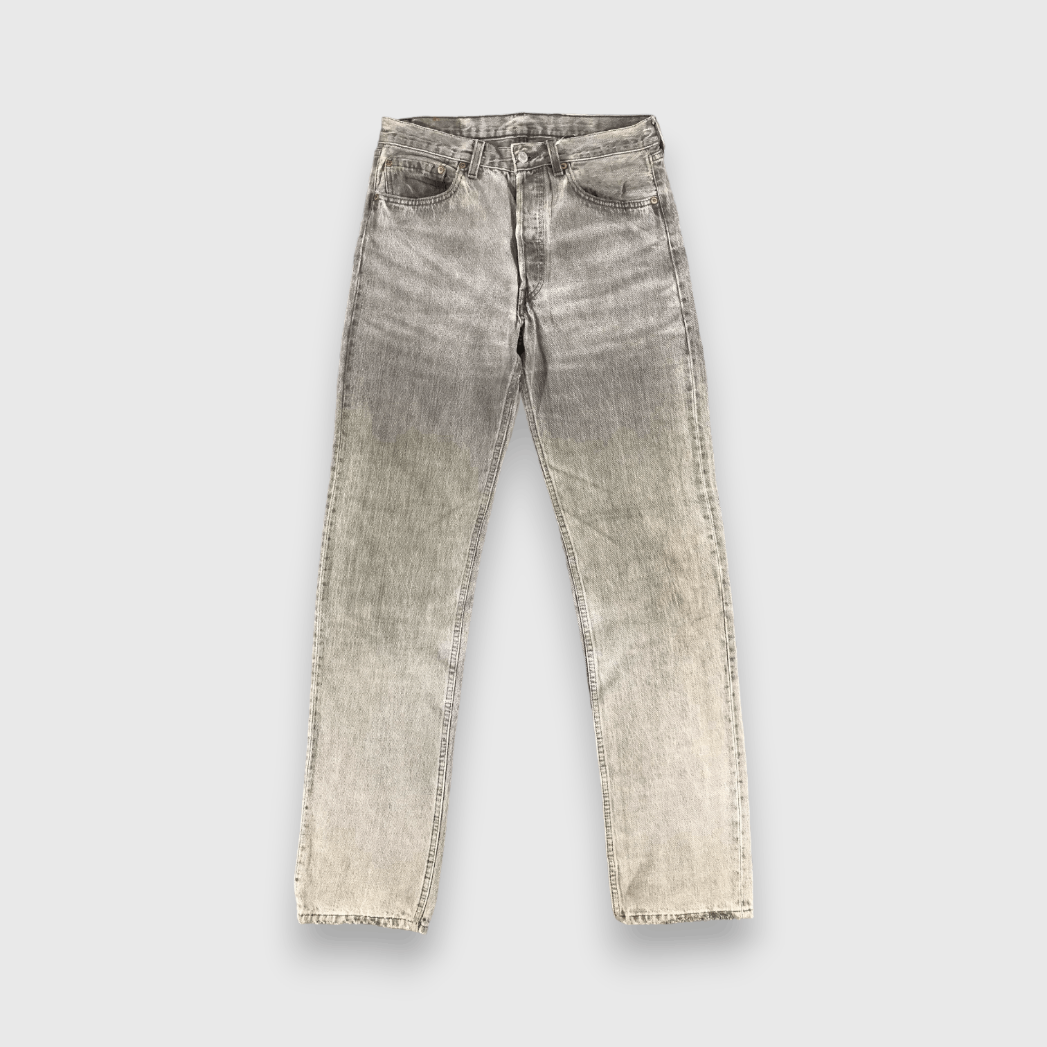 Levi's × Vintage 90s Vintage Ripped Levis 501 Earth Tone Jeans-J1552 Size US 32 / EU 48 - 1 Thumbnail