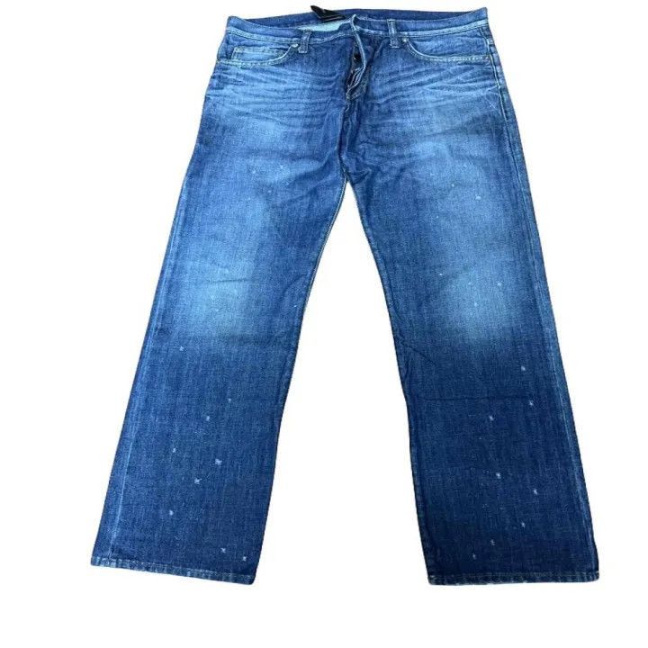 Dior Dior Dior Loose Fit Straight Leg Jeans 0079-2507 Size US 31 - 1 Thumbnail