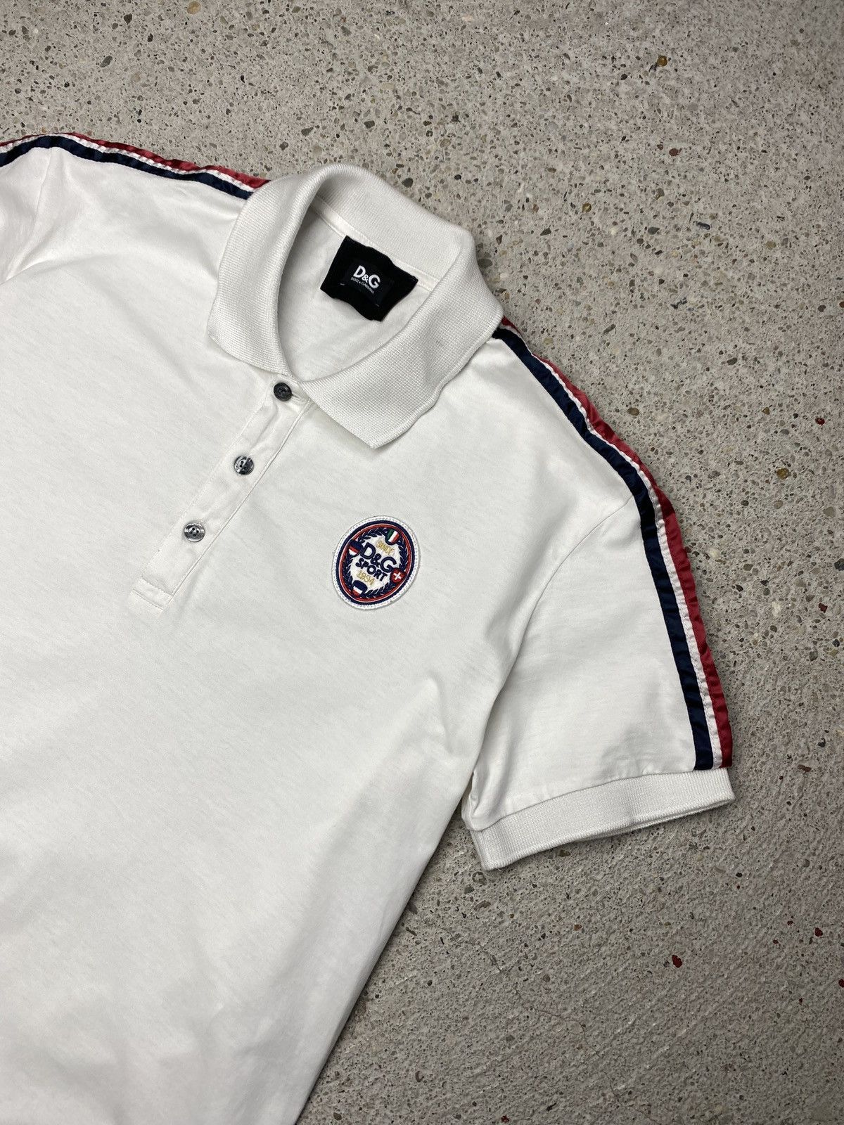 Dolce & Gabbana Dolce & Gabanna polo tshirt vintage sport luxury Size US L / EU 52-54 / 3 - 2 Thumbnail