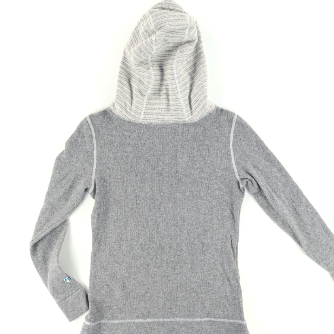 Vintage Kuhl Chianti Fleece Hooded Solid Long Sleeve Sweatshirt Gray Women's S Size S / US 4 / IT 40 - 4 Thumbnail