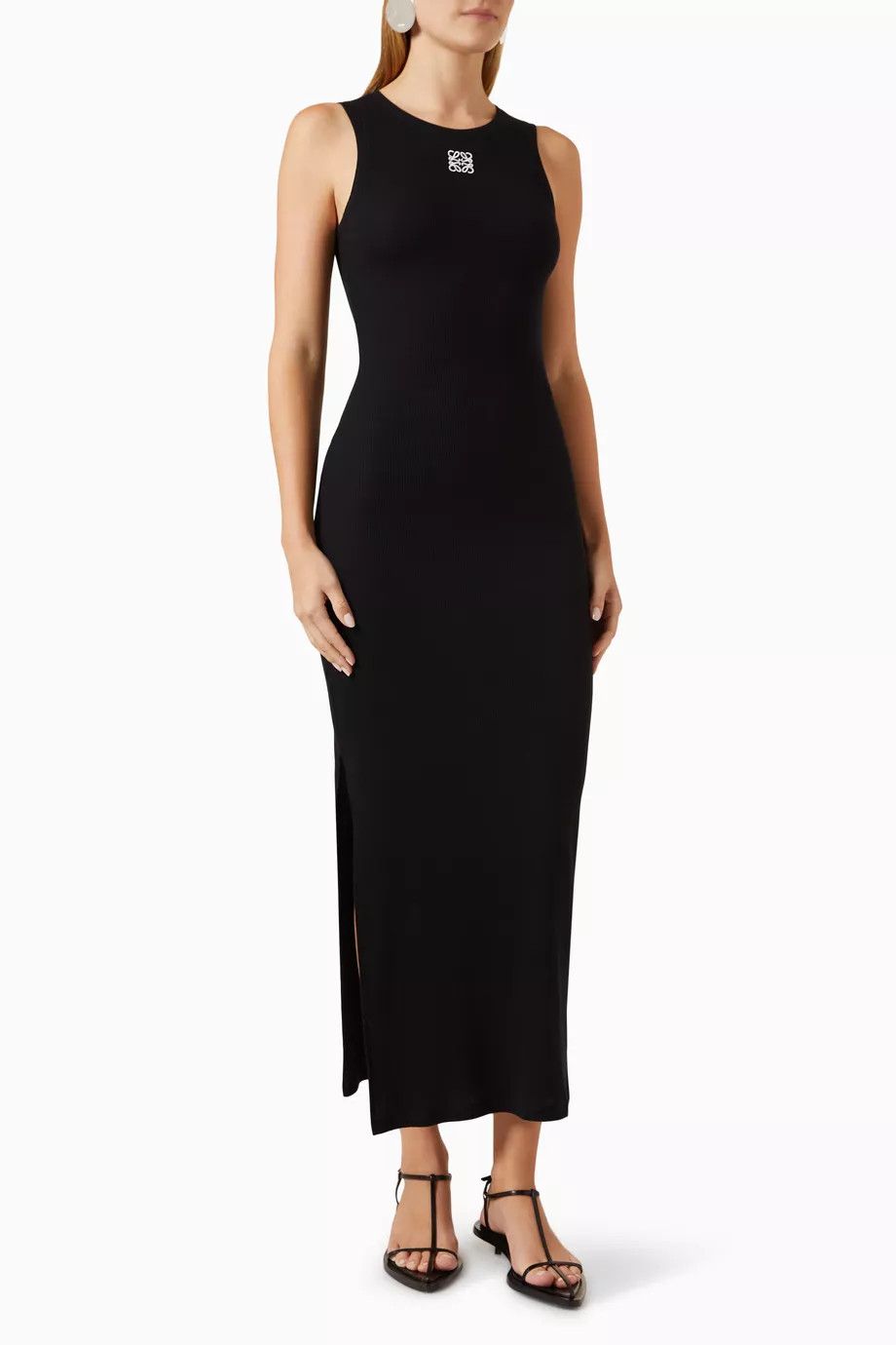 Loewe o1w1db10426 Dress in Black Size L / US 10 / IT 46 - 1 Thumbnail