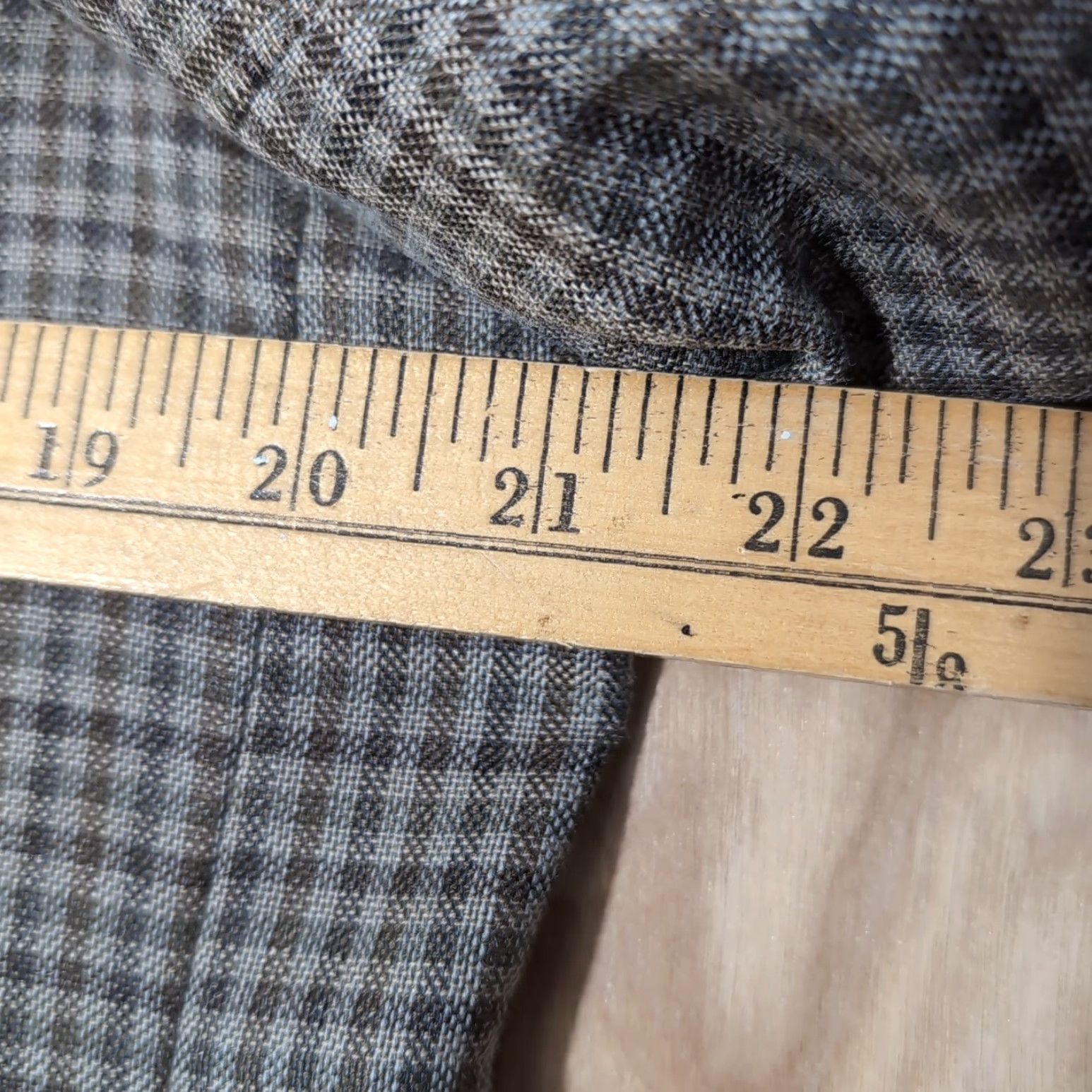Vintage Ralph Lauren Mens Blazer Knit Wool Silk Linen 42R Brown Two Button Sport Coat Jacket Shirt? Size 42R - 6 Thumbnail