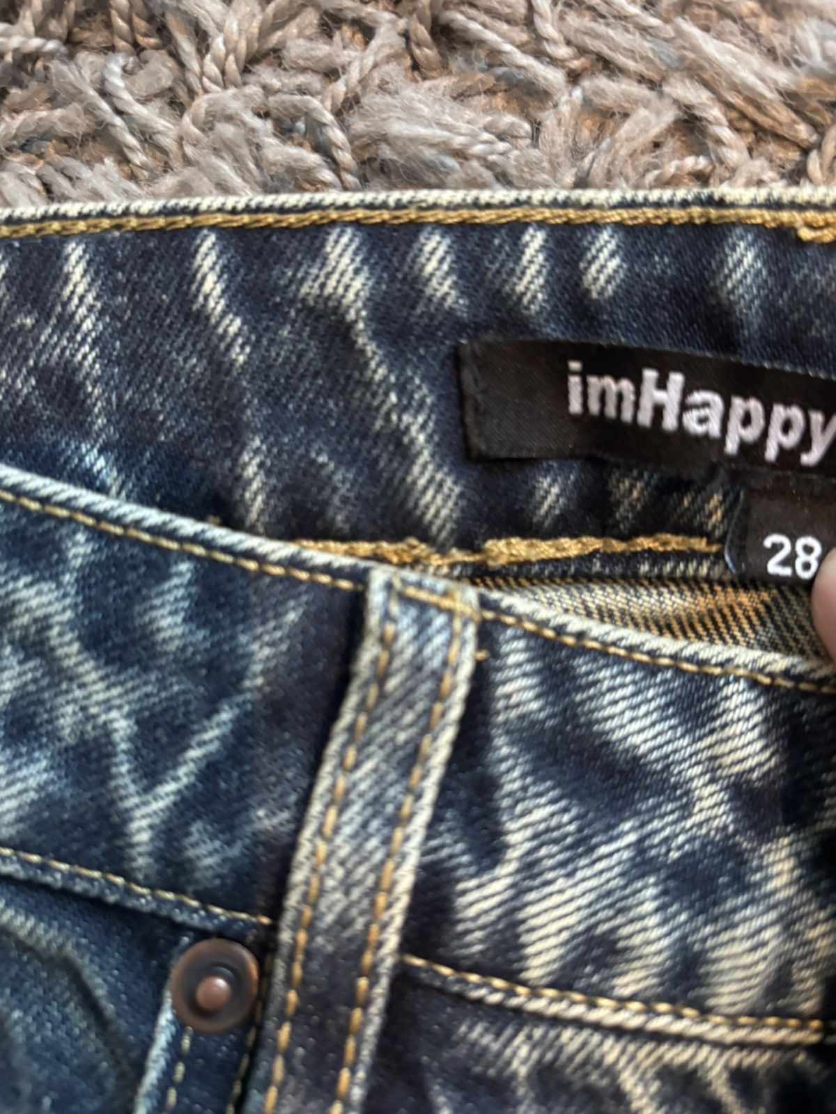 Other IHP Baggy Blue Jeans Size US 28 / EU 44 - 3 Thumbnail