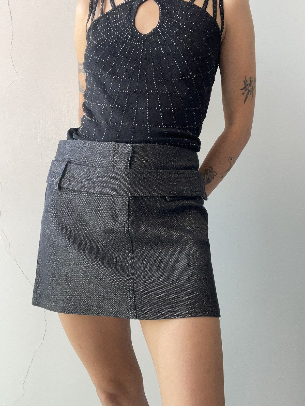 Vintage y2k skirt Size 24" / US 00 / IT 34 - 3 Thumbnail