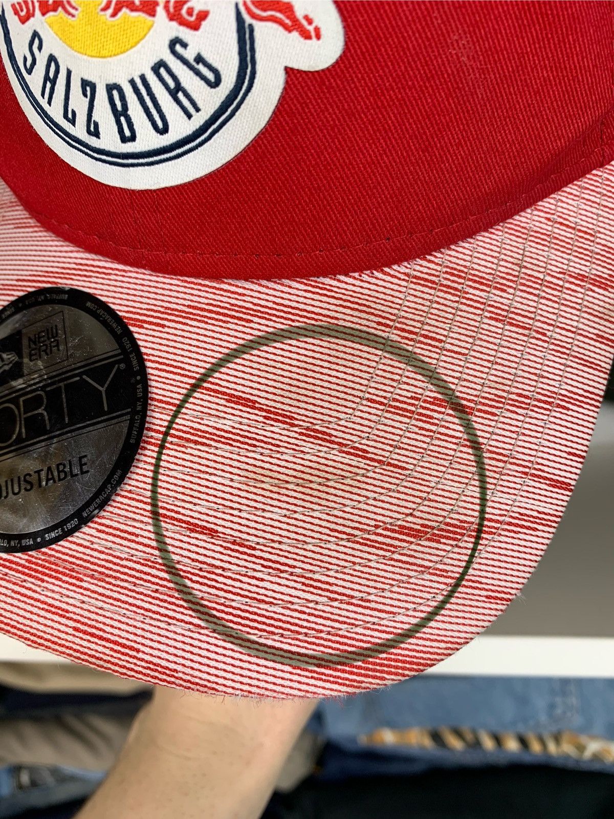 New Era × Red Bull New Era FC Red Bull Salzburg Cap Hat Size ONE SIZE - 5 Thumbnail
