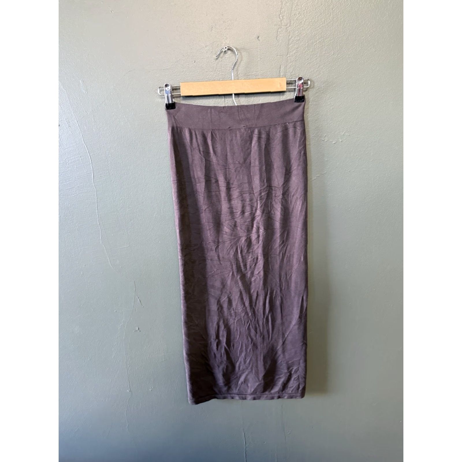 Zara Zara Womens Gray Pull On Straight Aline Long Skirt Size Medium Size 32" / US 10 / IT 46 - 2 Thumbnail