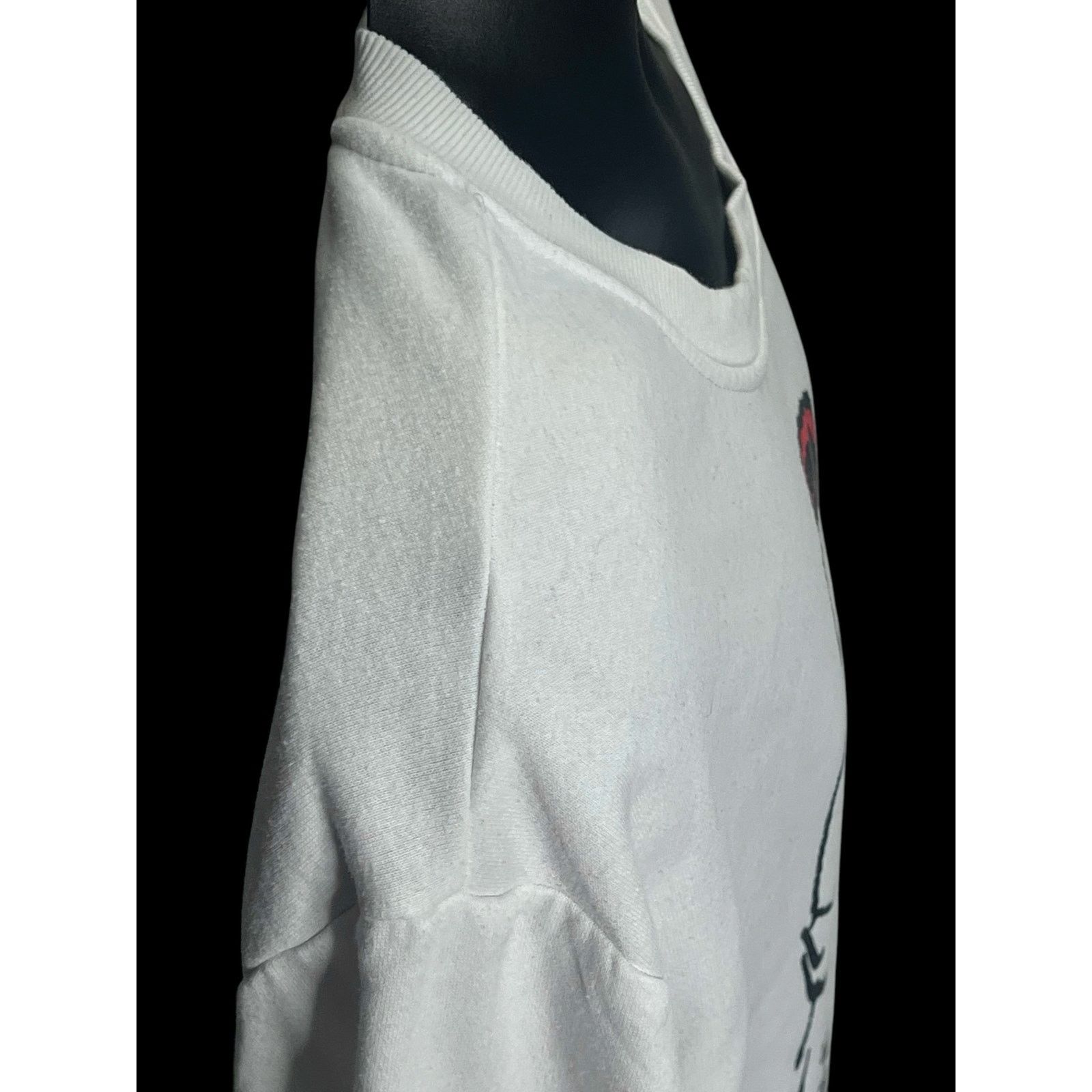 Peanuts Peanuts Snoopy Santa Claus Christmas White Sweatshirt -Large Size US L / EU 52-54 / 3 - 7 Thumbnail
