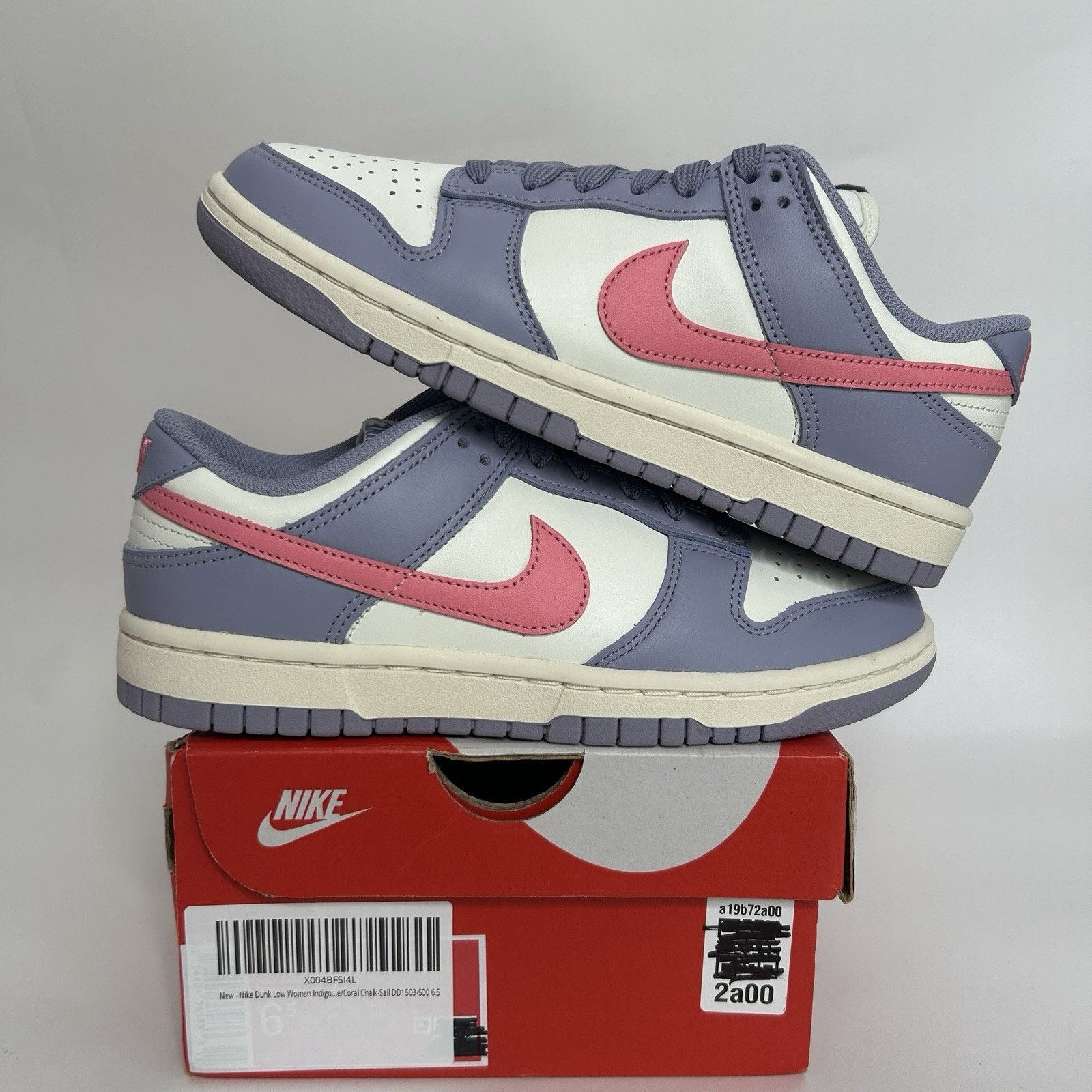 Nike Nike Dunk Low WMNS “Indigo Haze” Size US 6.5 / IT 36.5 - 1 Thumbnail