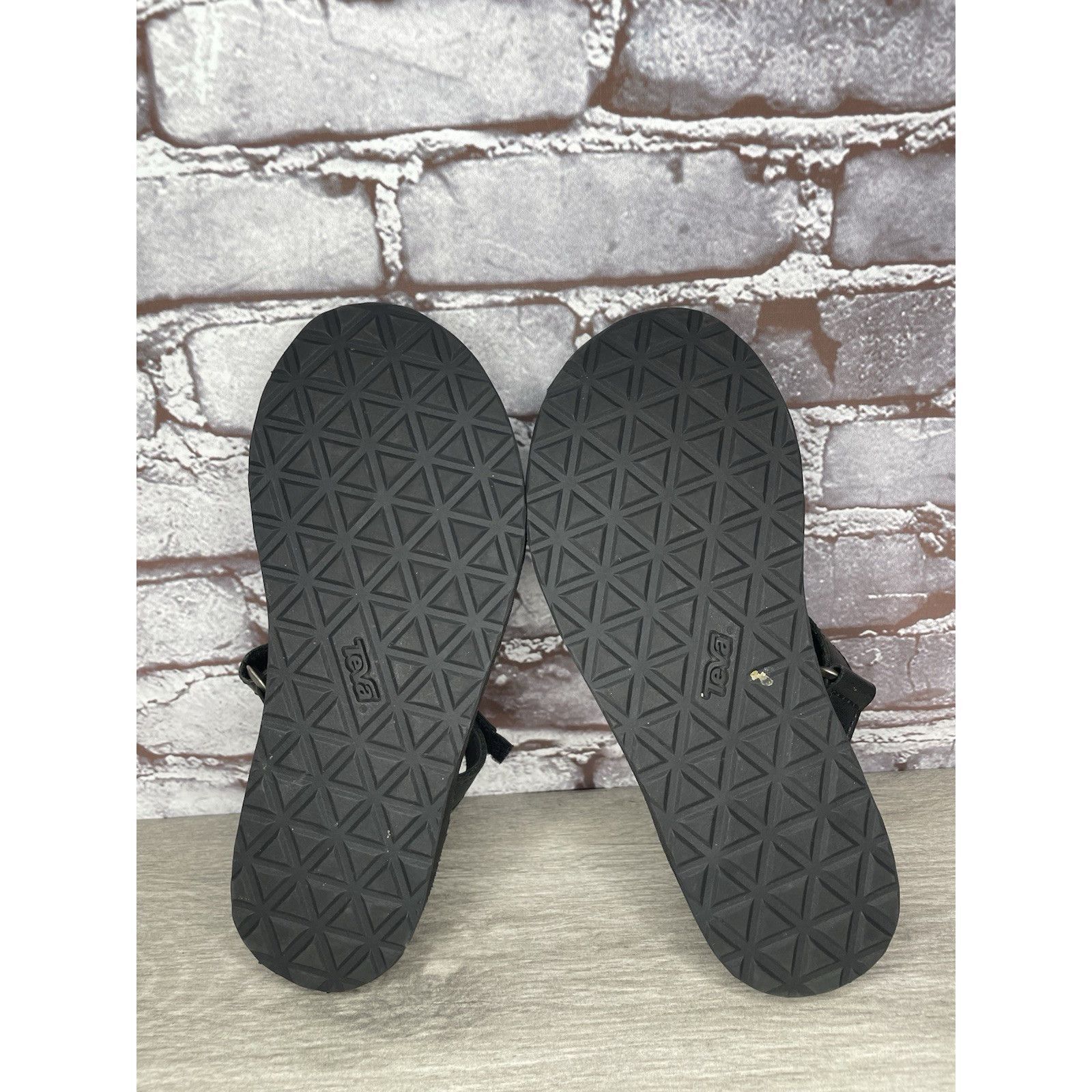 Teva Teva Black Leather Universal Straps Hiking Sandals Women’s S Size US 9 / IT 39 - 9 Thumbnail
