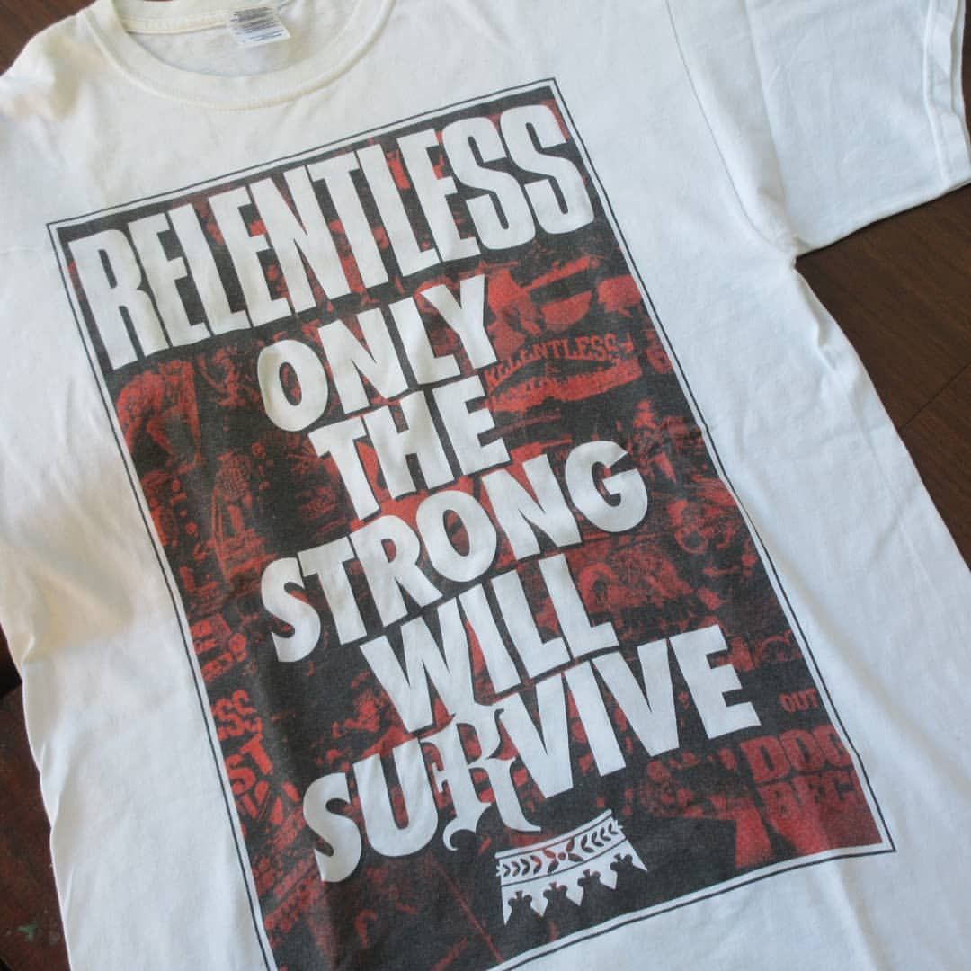 Band Tees × Vintage Relentless Australian Hardcore White tee tshirt With backpr Size US L / EU 52-54 / 3 - 4 Thumbnail