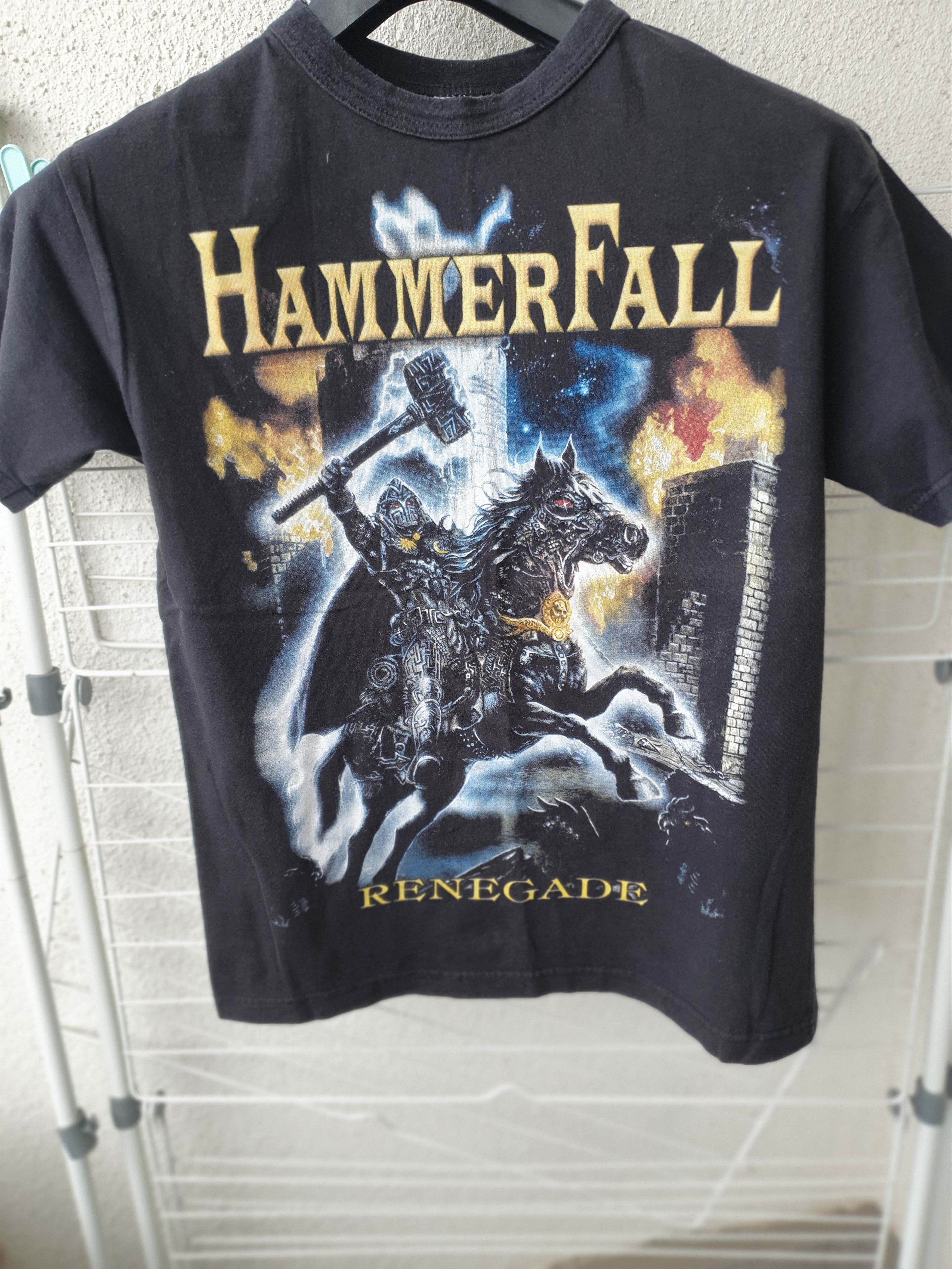 Band Tees × Vintage Hammer Fall Renegade Vintage Double Sided t-shirt sz M Size US M / EU 48-50 / 2 - 4 Thumbnail