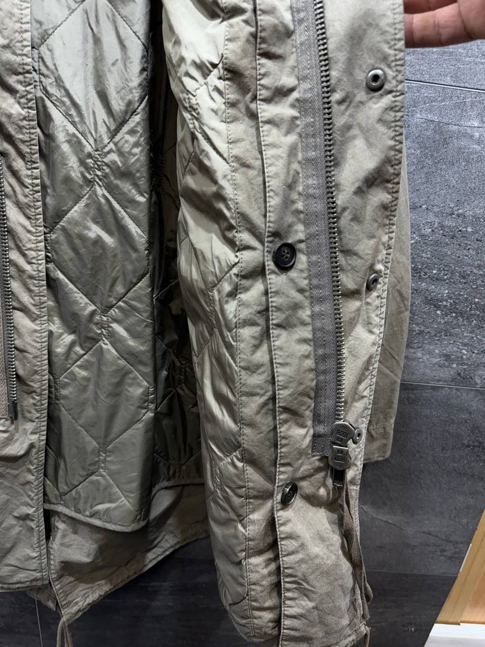 Other Mens ALLSAINTS Quilted Removable Military Jacket Coat Size US M / EU 48-50 / 2 - 17 Thumbnail