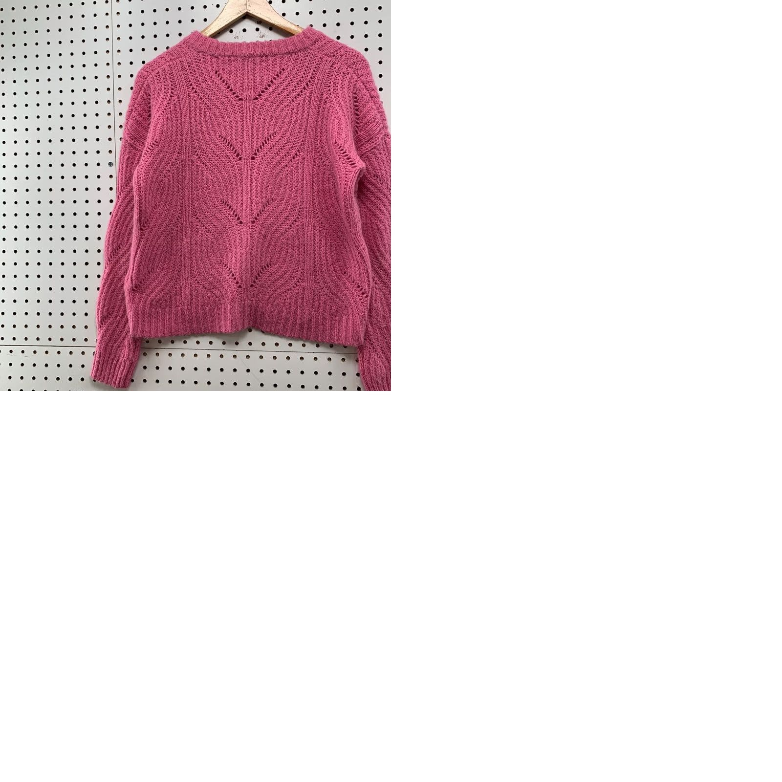 Madewell Madewell Alpaca Blend Knit Sweater Womens XXS Piknk Loose Knit Size XXS / US 00 / IT 34 - 9 Thumbnail