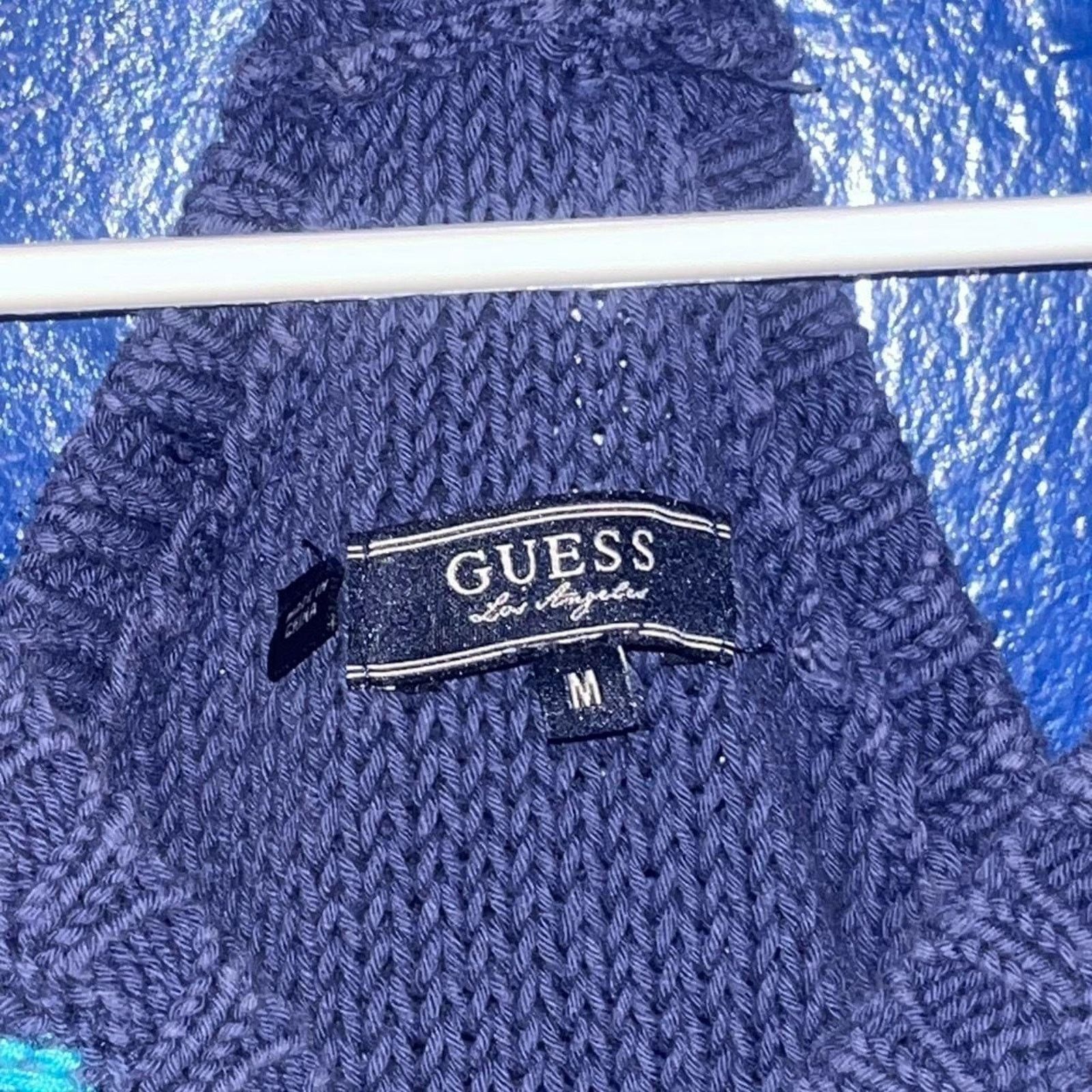 Guess Diamond Print Hanging Neck Sexy Backless Tassel Dress Size M / US 6-8 / IT 42-44 - 3 Thumbnail
