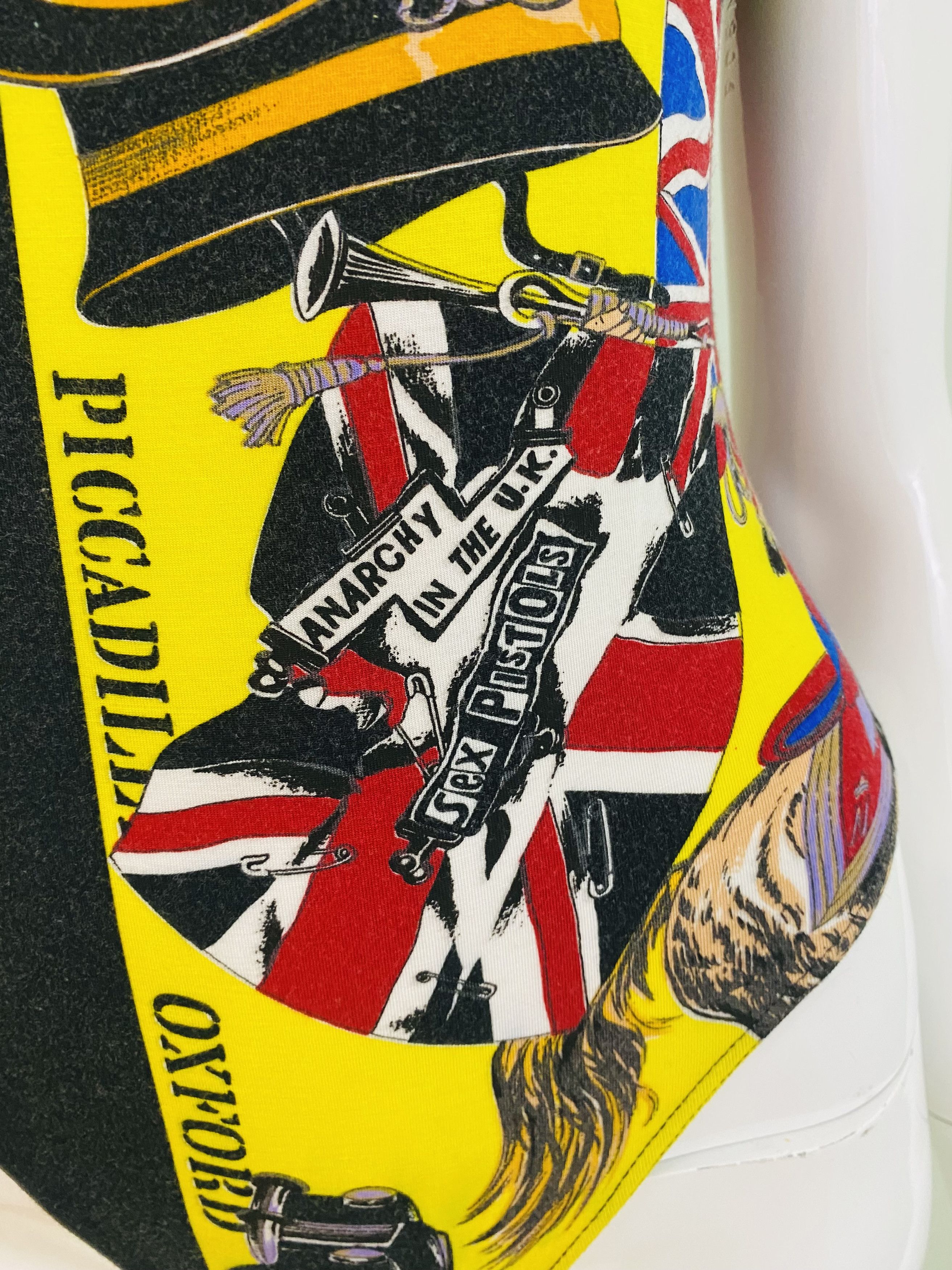 Versace Jeans Couture Gianni Versace Couture Bodysuit Body London Sex Pistols Top Size M / US 6-8 / IT 42-44 - 1 Thumbnail