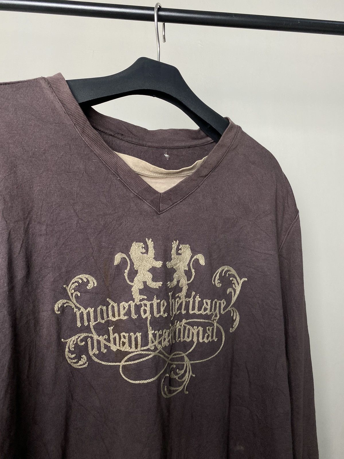 Beauty Beast × If Six Was Nine × Japanese Brand Urban Traditional Poem Embroidery Longsleeve Unknown Size US L / EU 52-54 / 3 - 4 Thumbnail