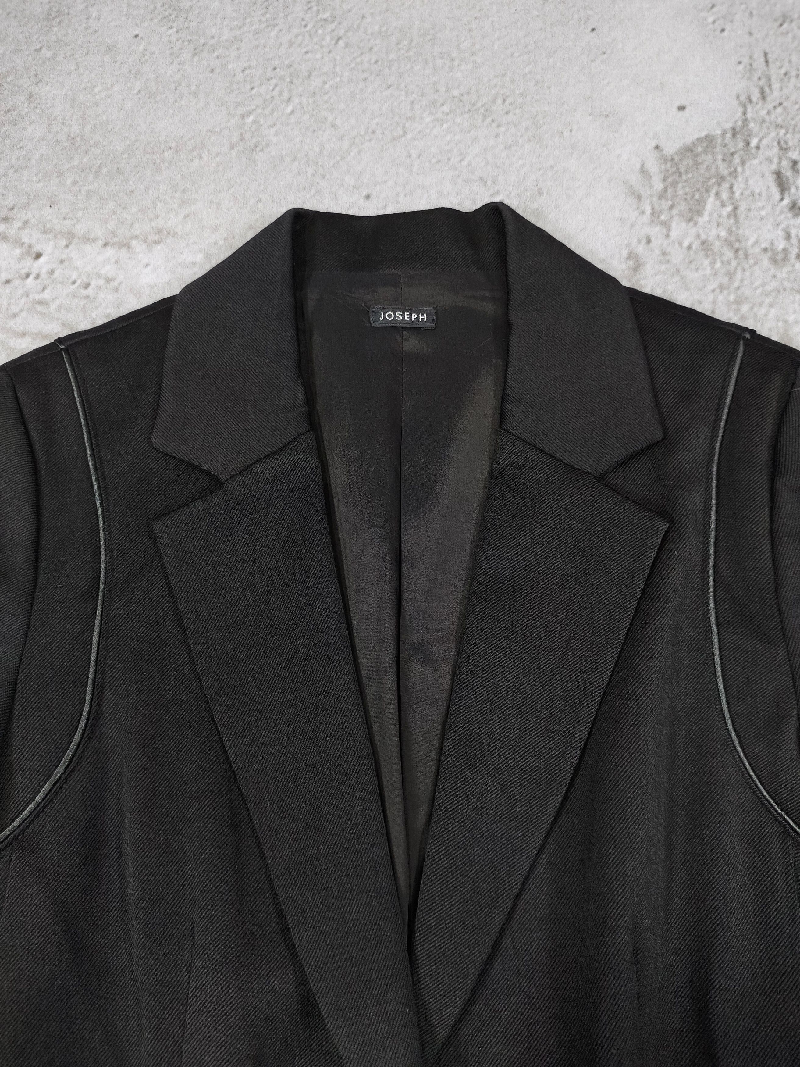 Joseph Joseph- Minimal Dark Clean Tailored Fitted Blazer Size M / US 6-8 / IT 42-44 - 5 Thumbnail