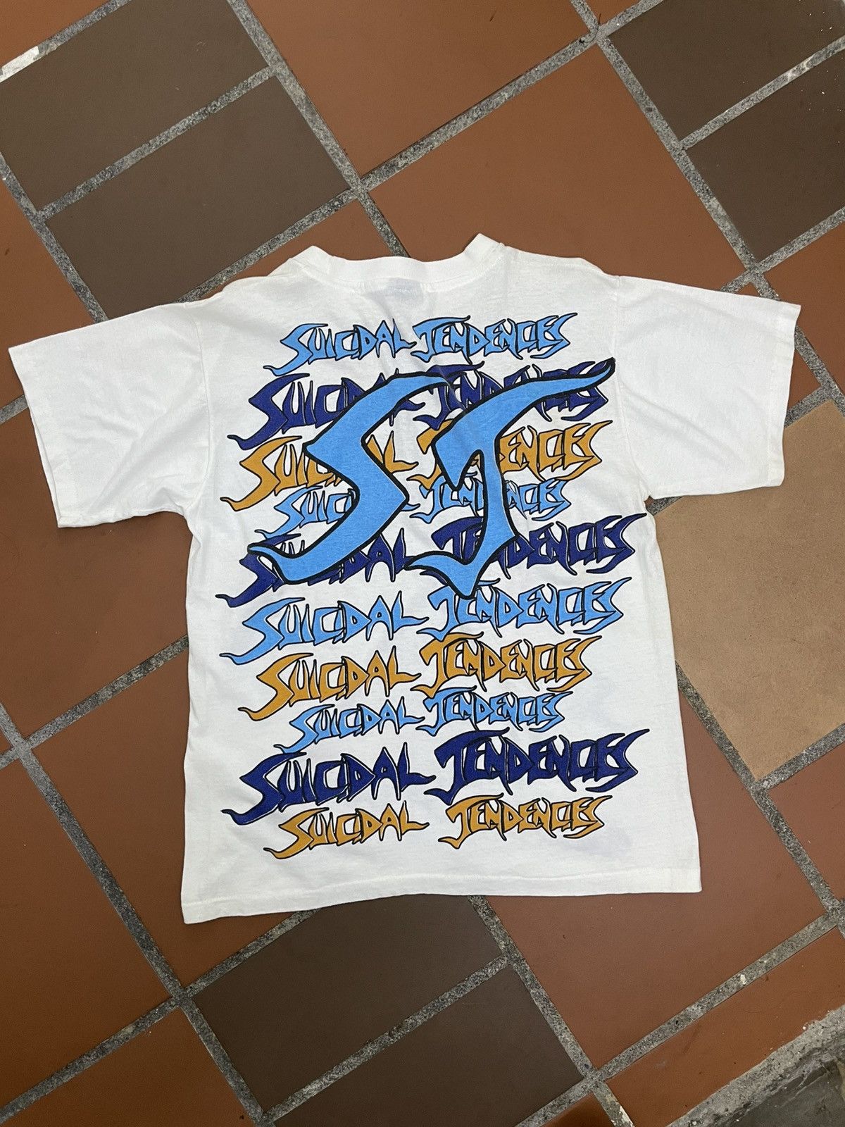 Band Tees Custom Tee Suicidal Tendencies All Over Print 80s Size US L / EU 52-54 / 3 - 9 Thumbnail