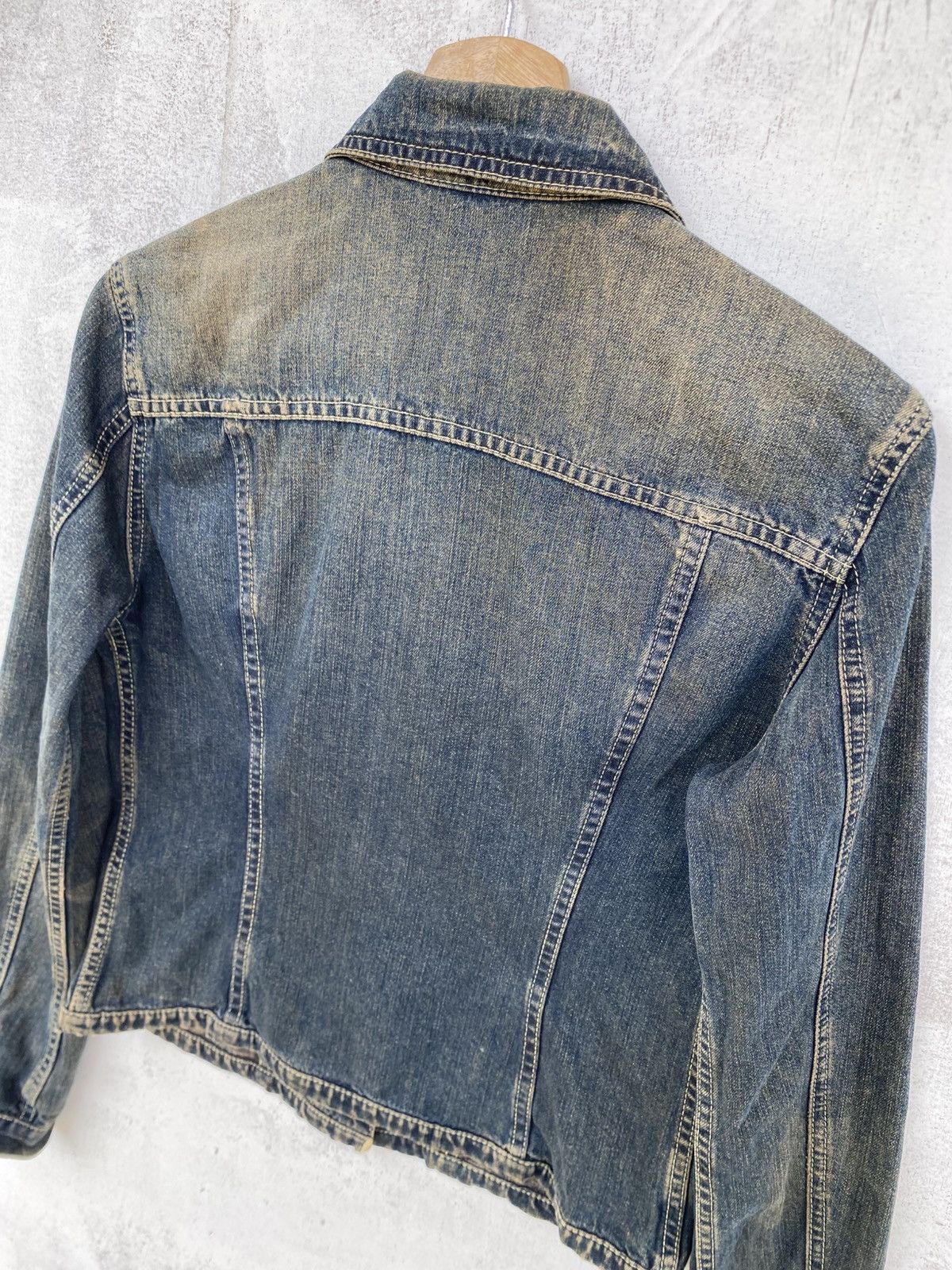 United Colors Of Benetton United Colors of Benetton Denim Jacket Size S / US 4 / IT 40 - 10 Thumbnail