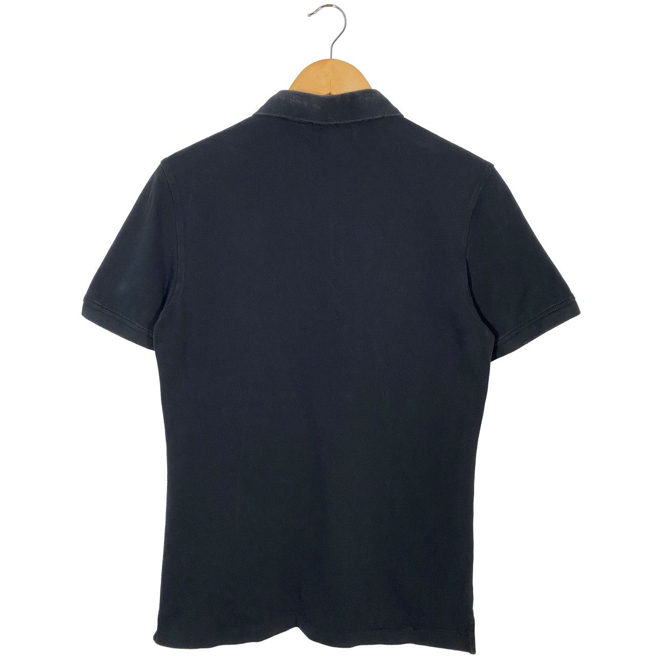 Burberry Burberry Brit Knight Logo Pique Polo Shirt Black Size US M / EU 48-50 / 2 - 2 Thumbnail