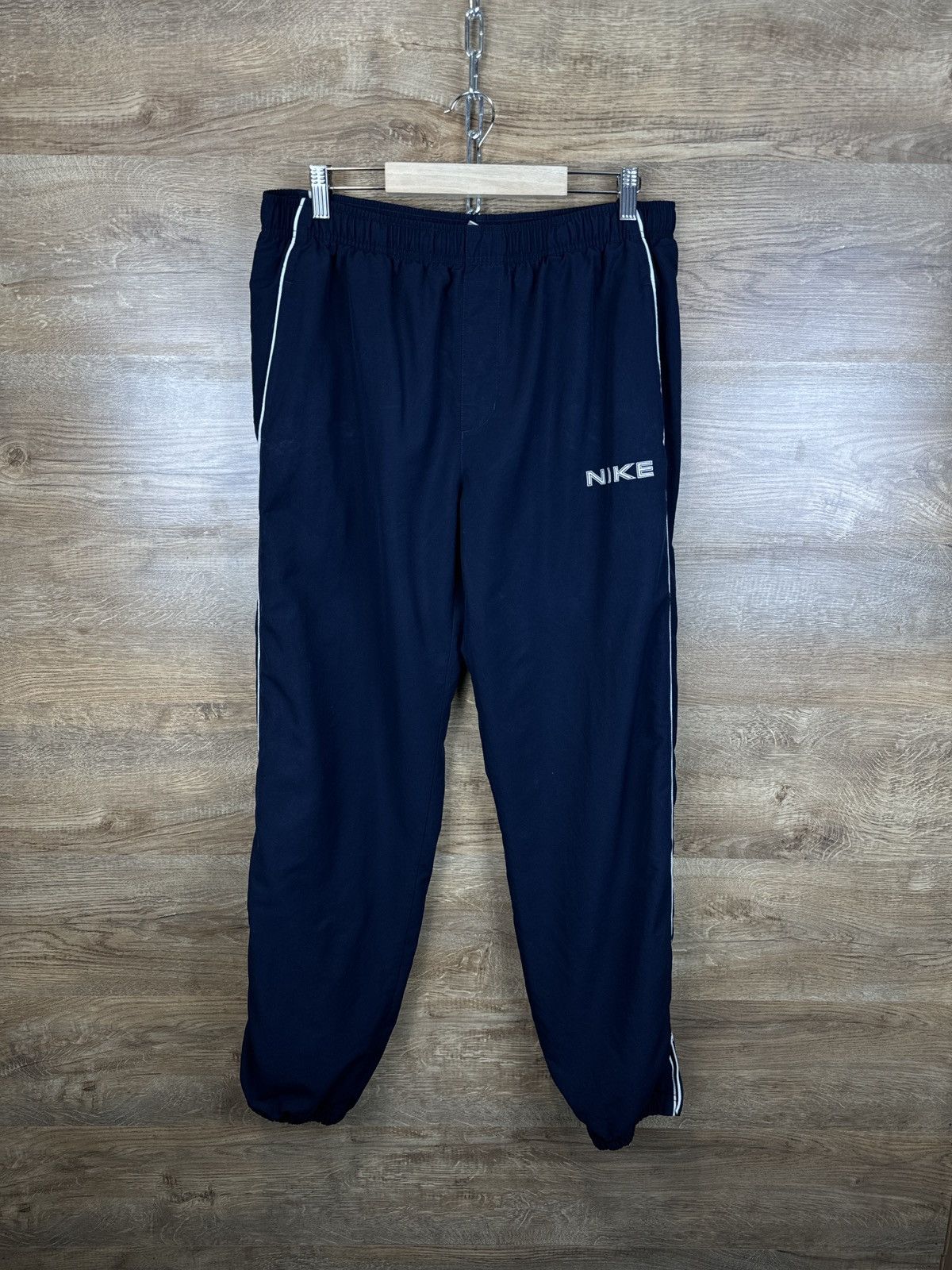 Nike Mens Vintage Nike drill pants y2k sweatpants swoosh rare Size US 34 / EU 50 - 11 Thumbnail