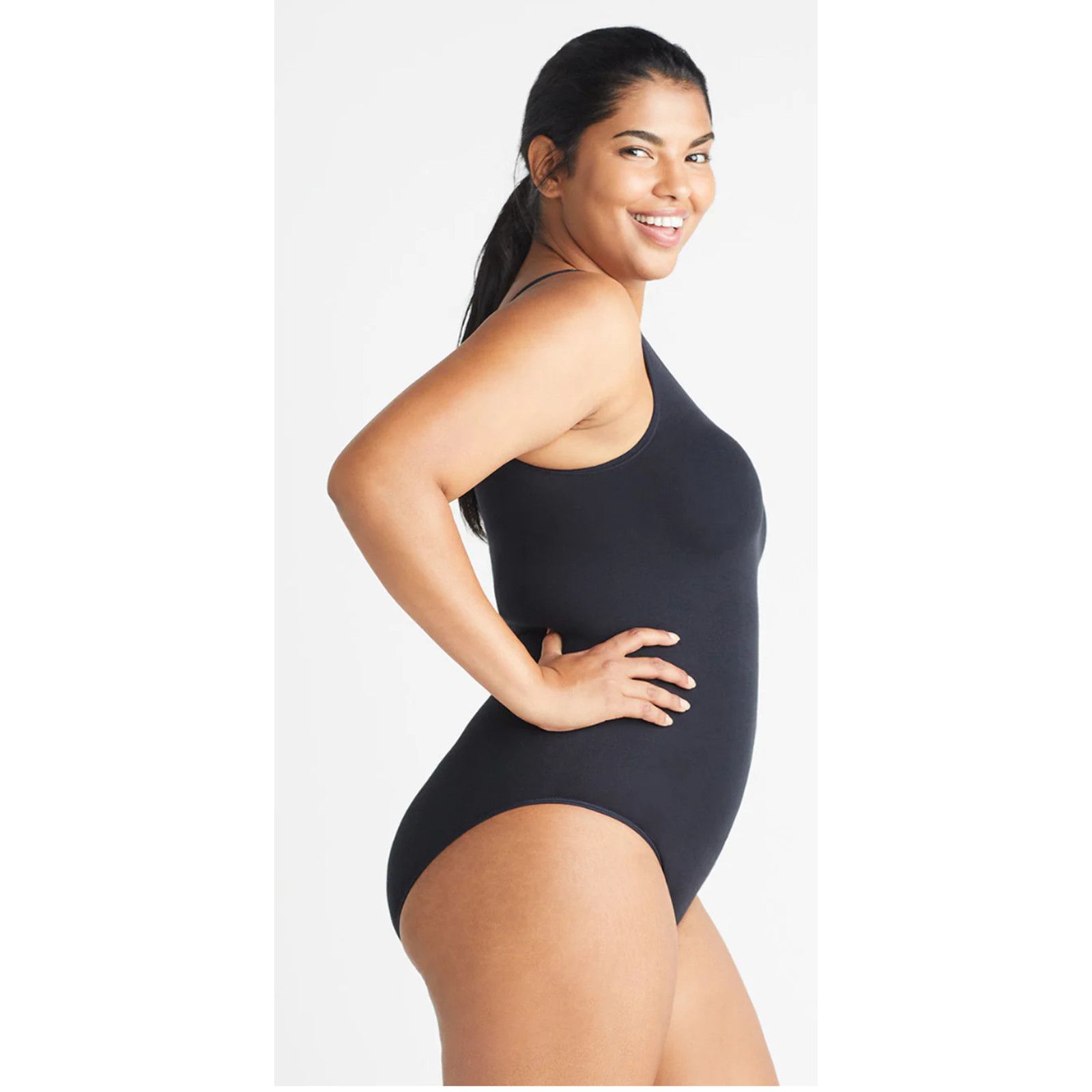 Other Yummie Ruby Shaping Full Back Bodysuit Black 2X/3X YT5-200 Size XXL / US 16-18 / IT 52-54 - 2 Thumbnail