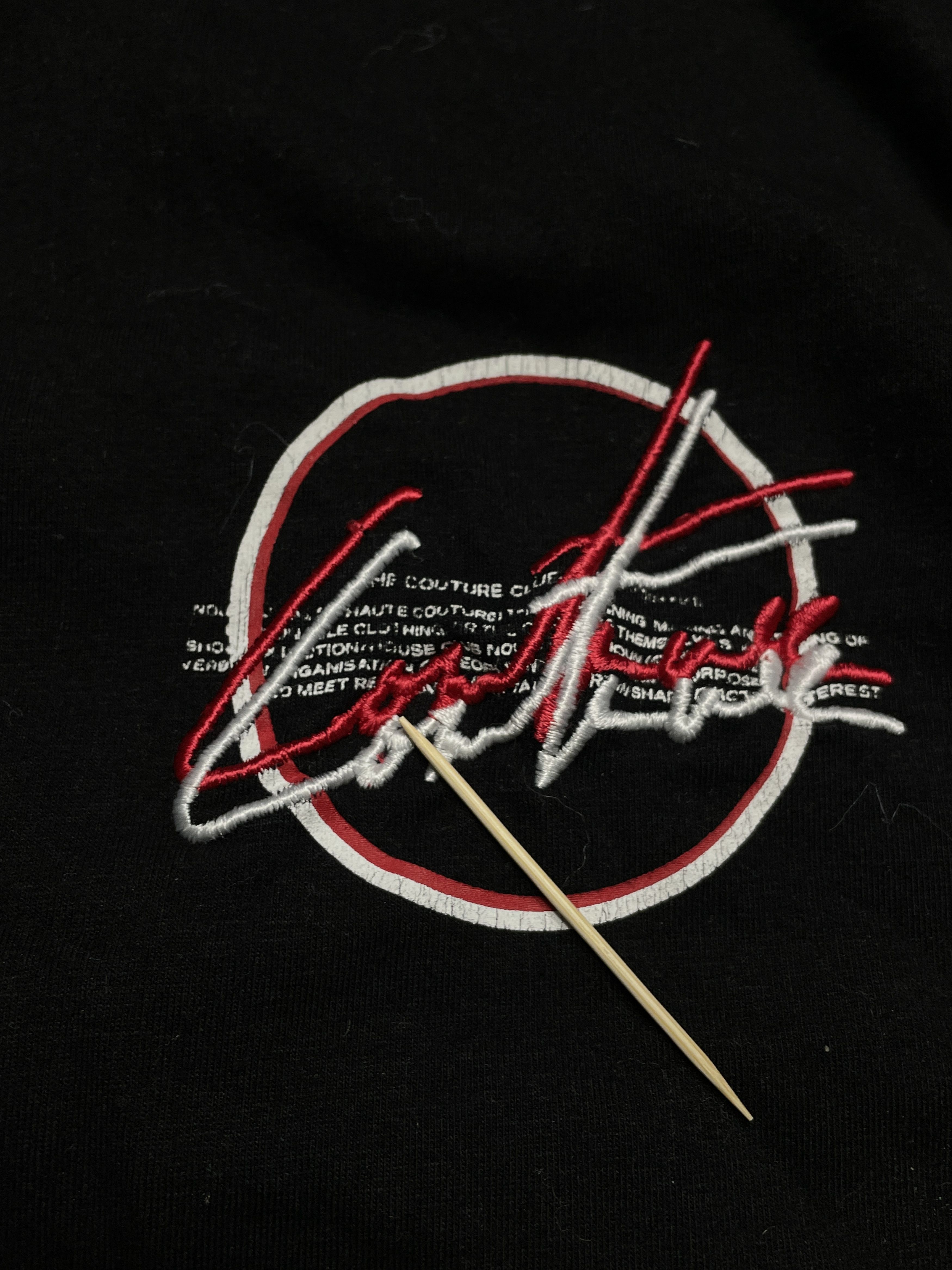 Other Streetwear Hype T-Shirt Couture Spellout Center Logo Size US S / EU 44-46 / 1 - 11 Thumbnail