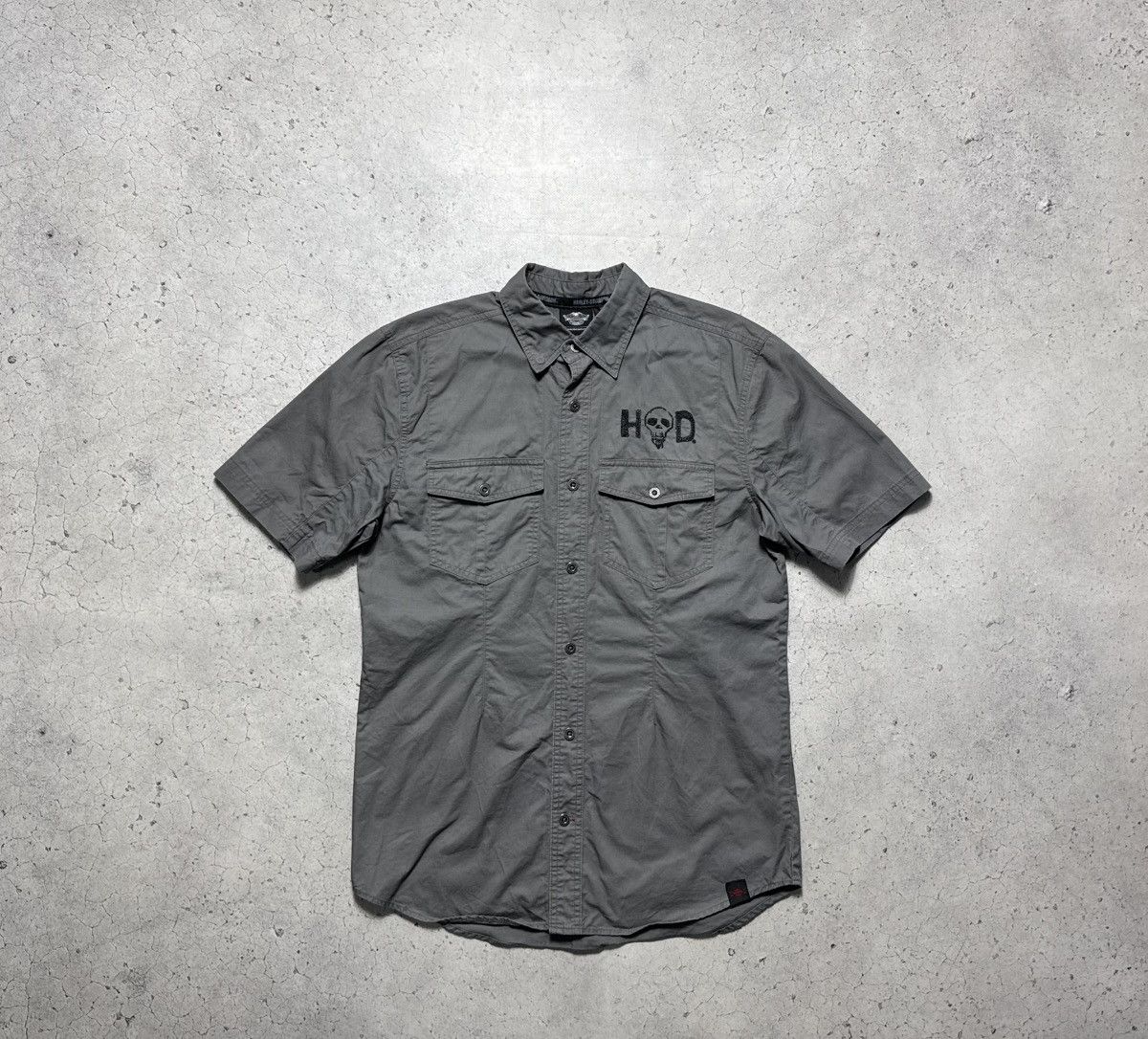 Harley Davidson Harley Davidson Motorcycles Button Up Shirt Big Logo Size US S / EU 44-46 / 1 - 2 Thumbnail